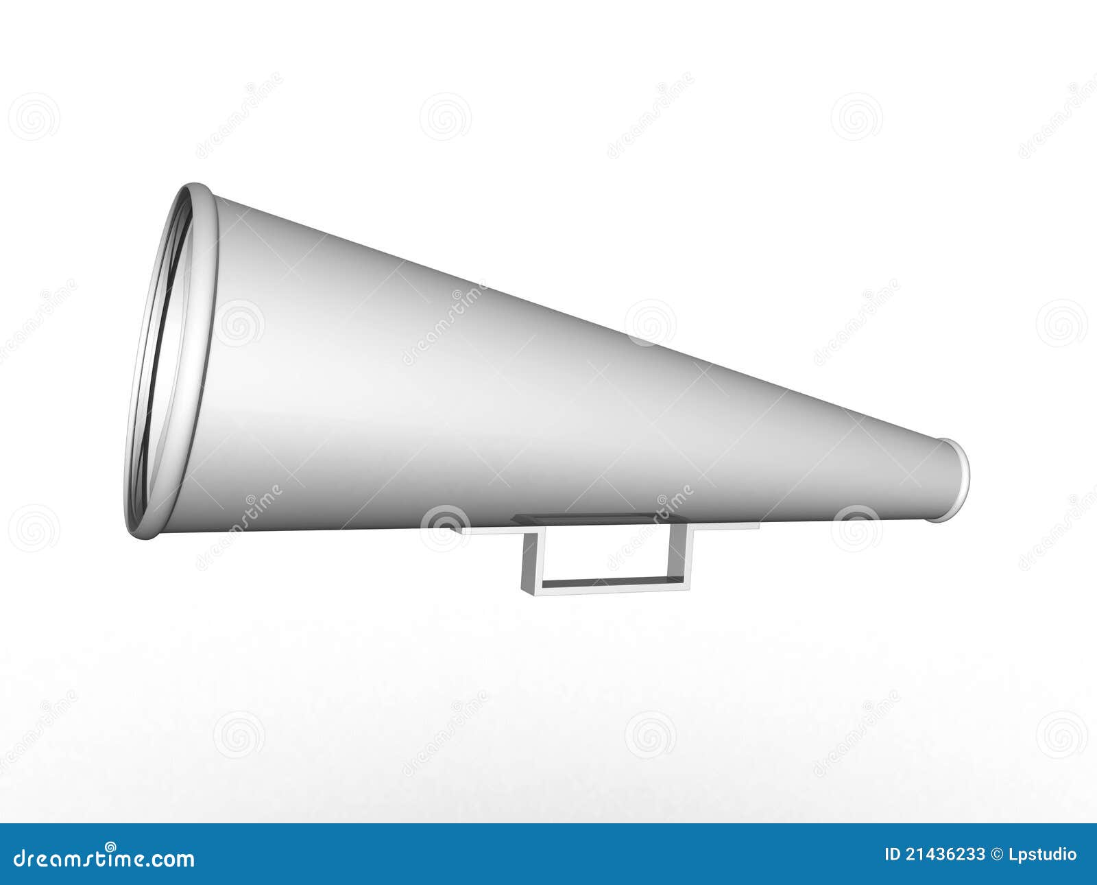 Old style megaphone stock illustration. Image of attention 21436233