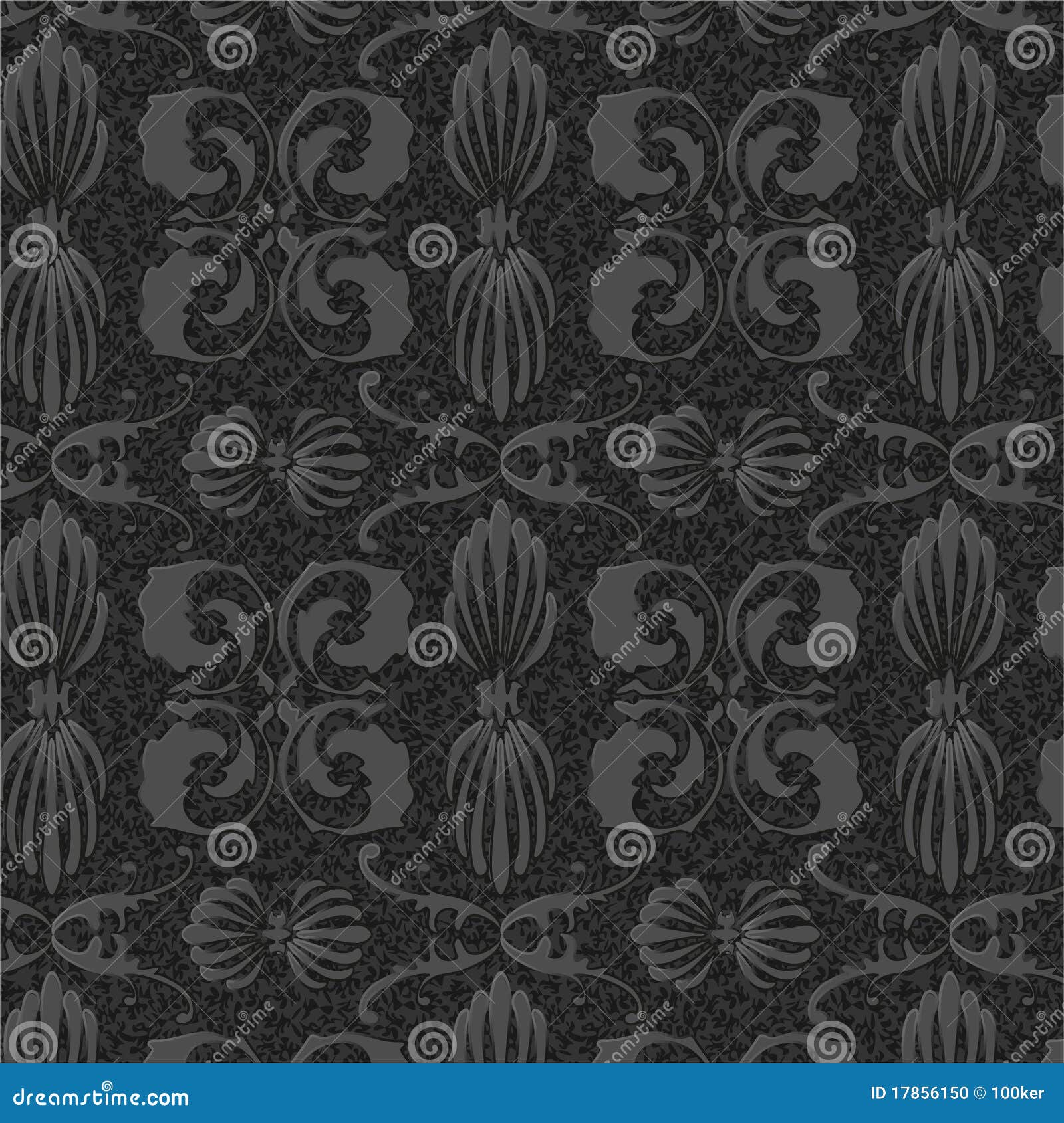 Old Style Seamless Background Stock Vector Illustration of fashioned, element 17856150