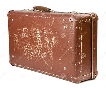 Old suitcase stock image. Image of battered, valise, stain - 15290905