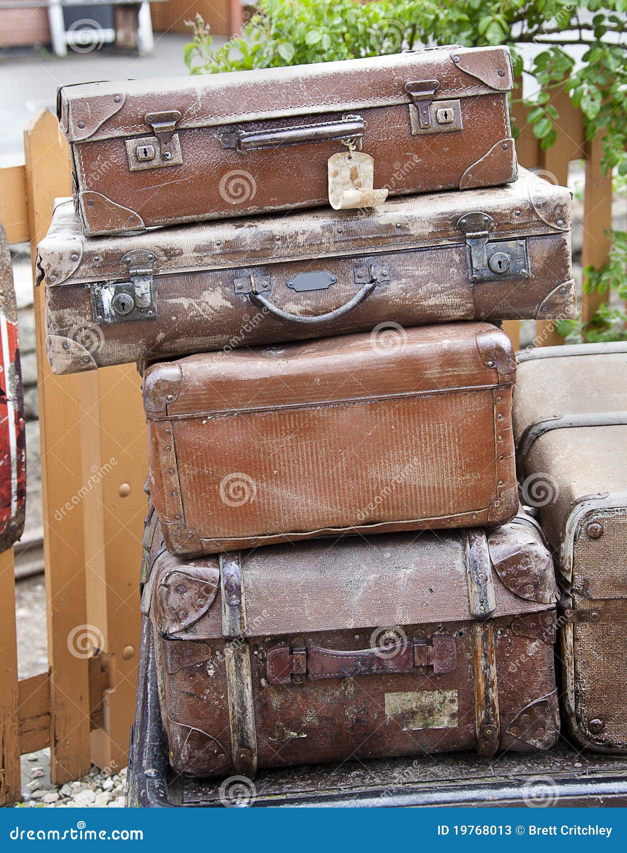 Old suitcases stock image. Image of luggage, tourism 19768013