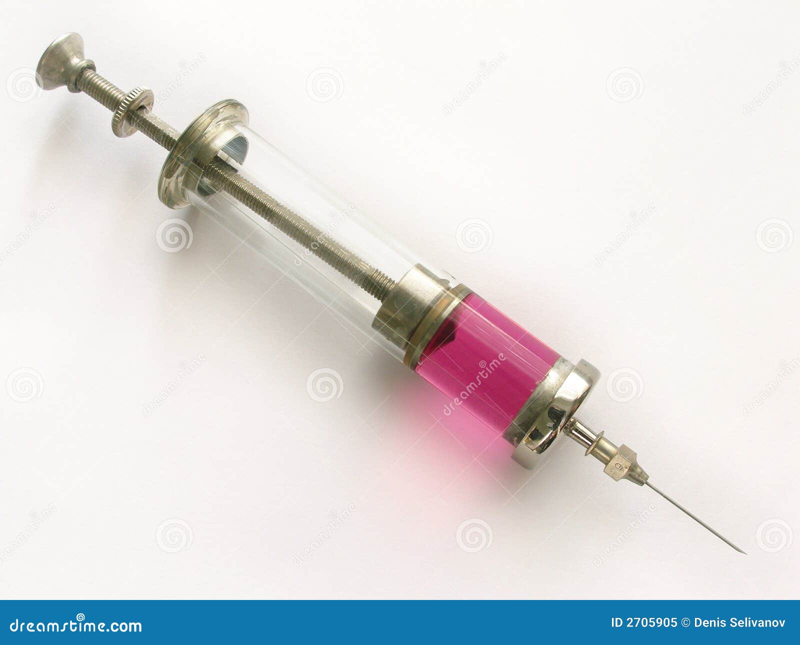 Old syringe stock image. Image of medicine, vintage, drug 2705905