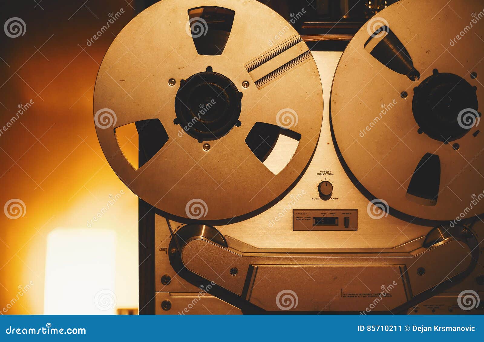 Old Tape Deck stock image. Image of audio, stereo, lifestyle 85710211