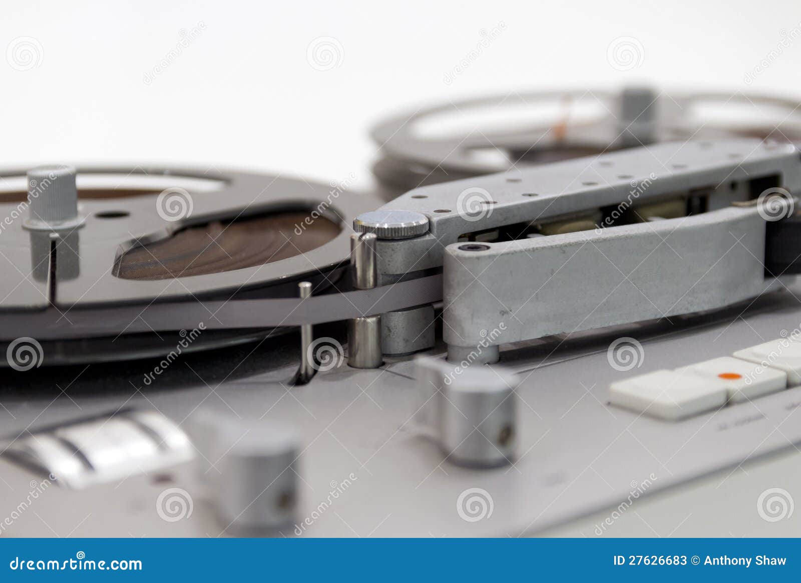 Old Tape Machine stock image. Image of motor, equipment 27626683