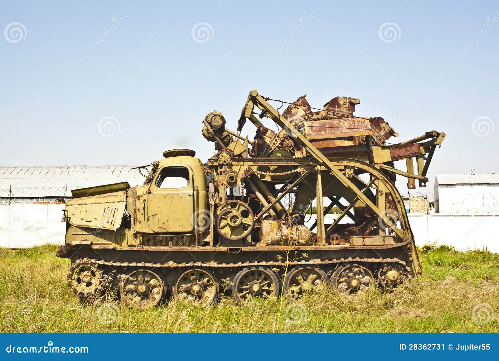 Old technology stock image. Image of offroad, scrap, military - 28362731