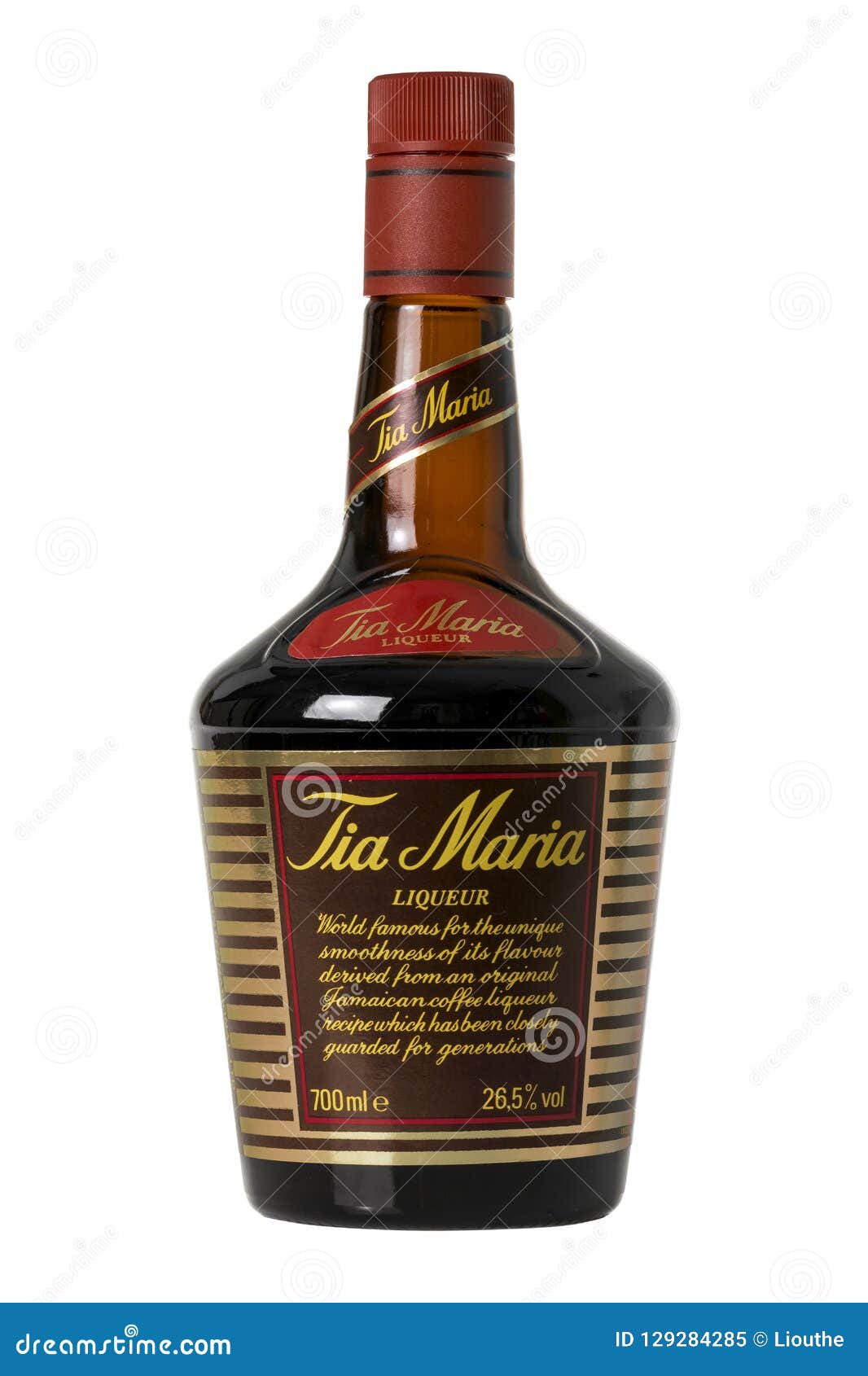 Old Liqueur Isolated Over White Editorial Image Image of barley