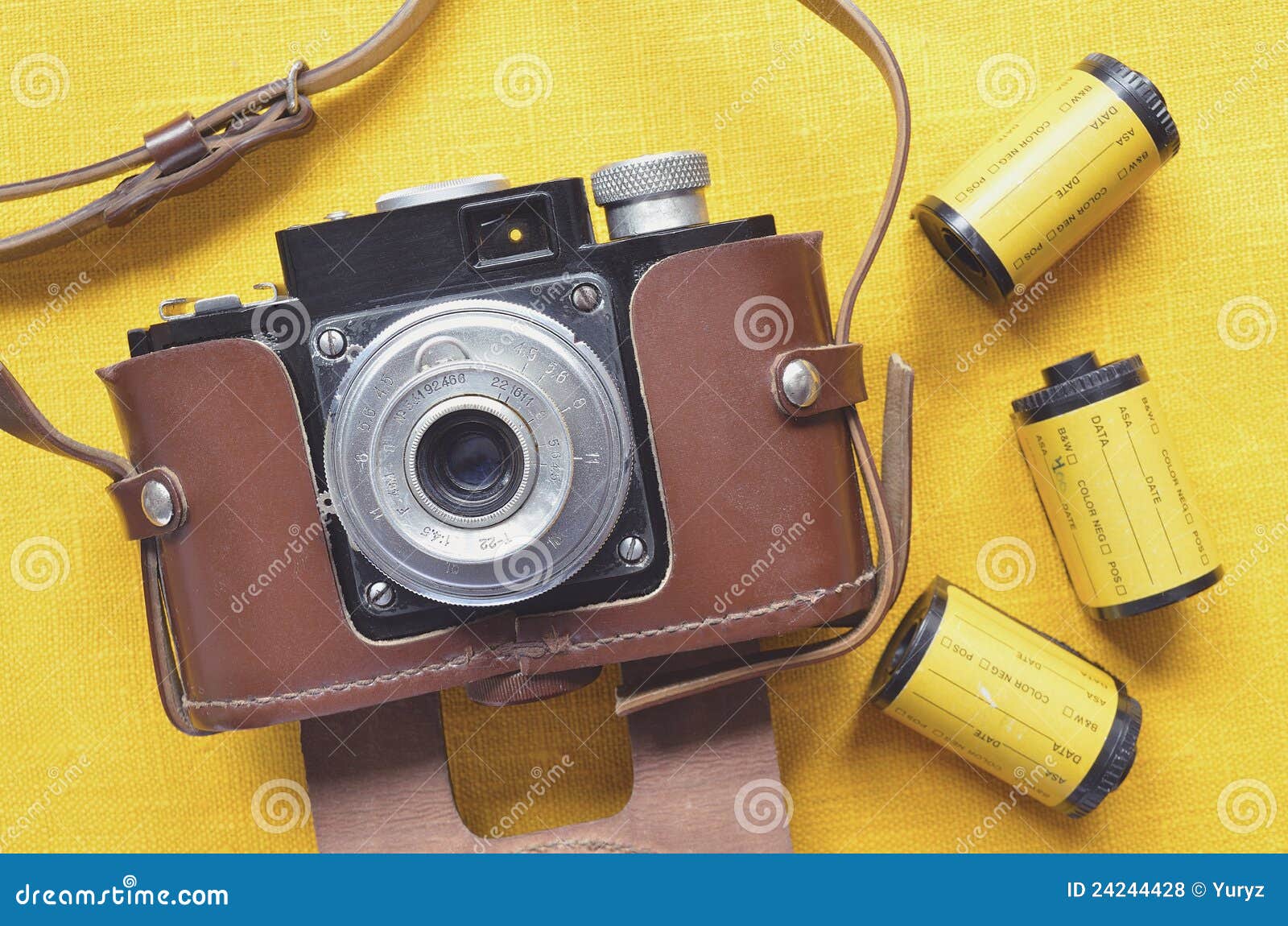 Old time photography stock photo. Image of optics, leather 24244428