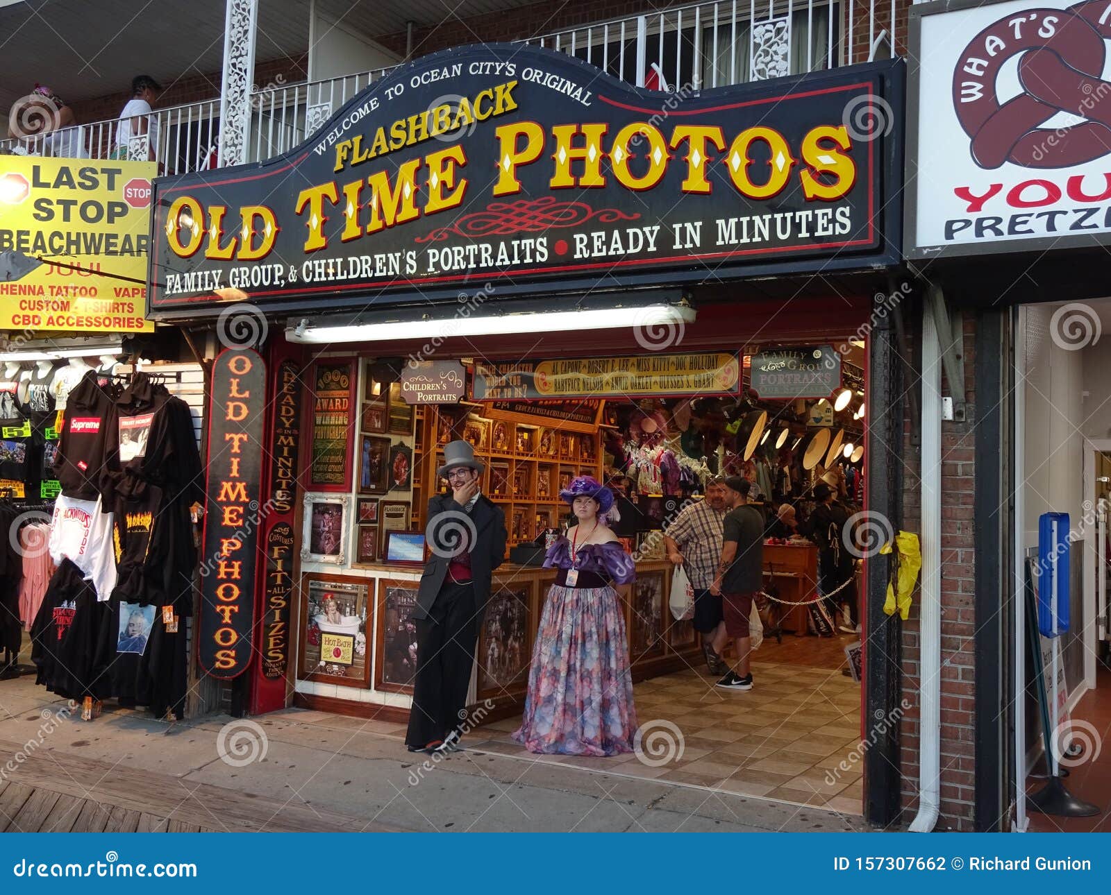 Old Time Photos In Ocean City Maryland Editorial
