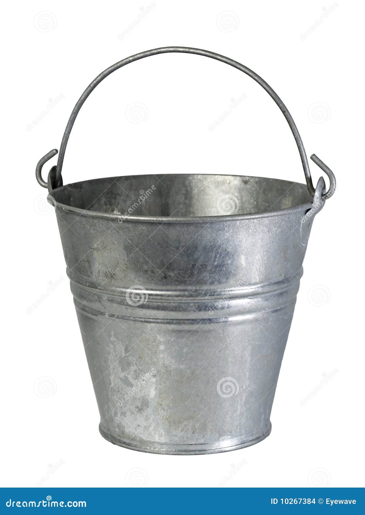 Old Tin Bucket Stock Images  Image: 10267384