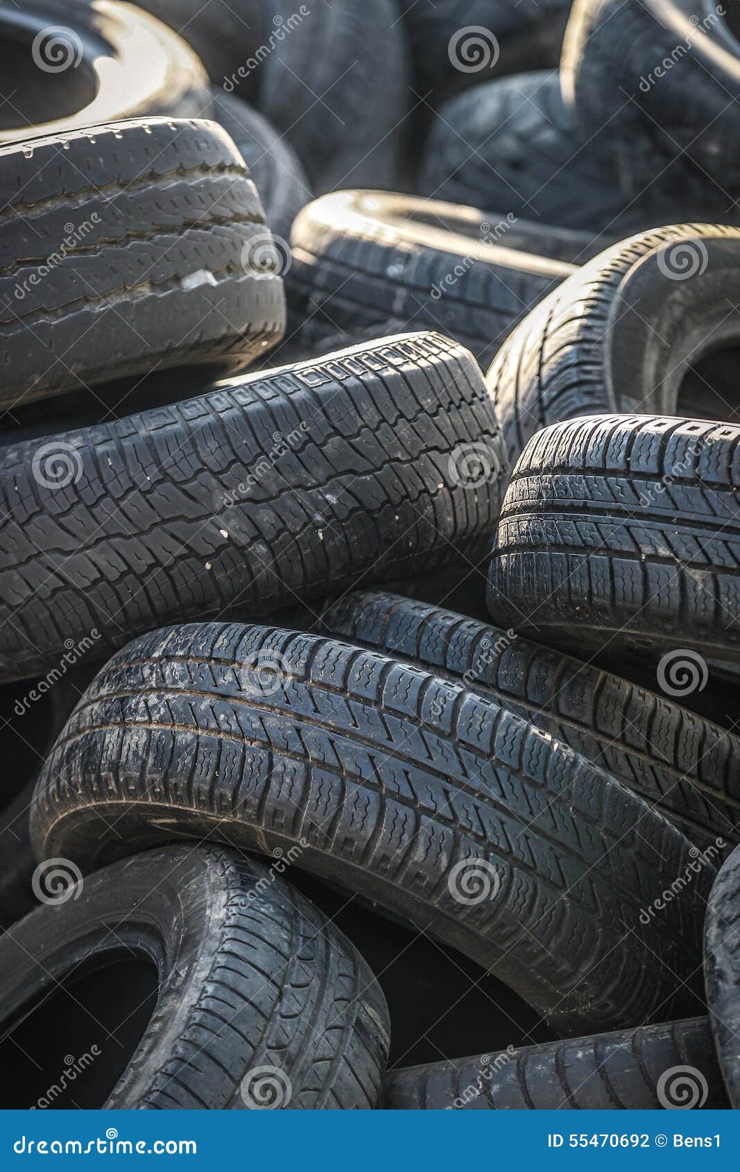 Old tires stock photo. Image of earth, rubbish, waste 55470692