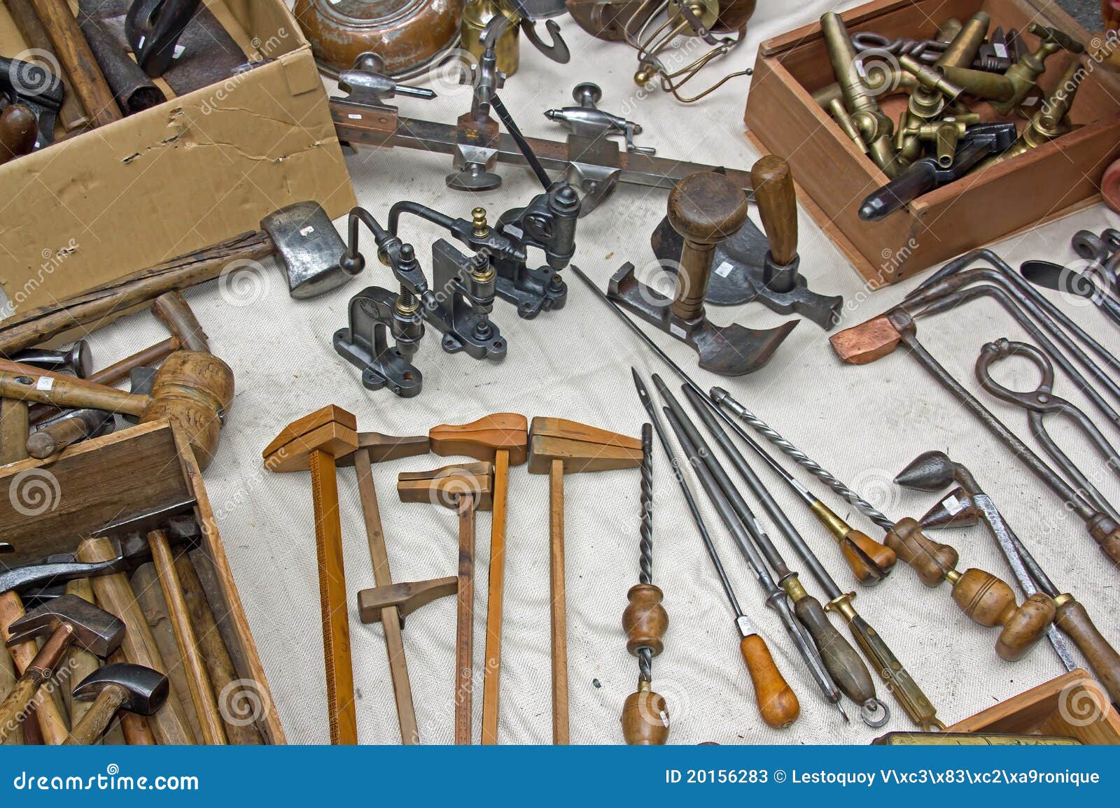 Old tools stock image. Image of decorative, tool, sale 20156283