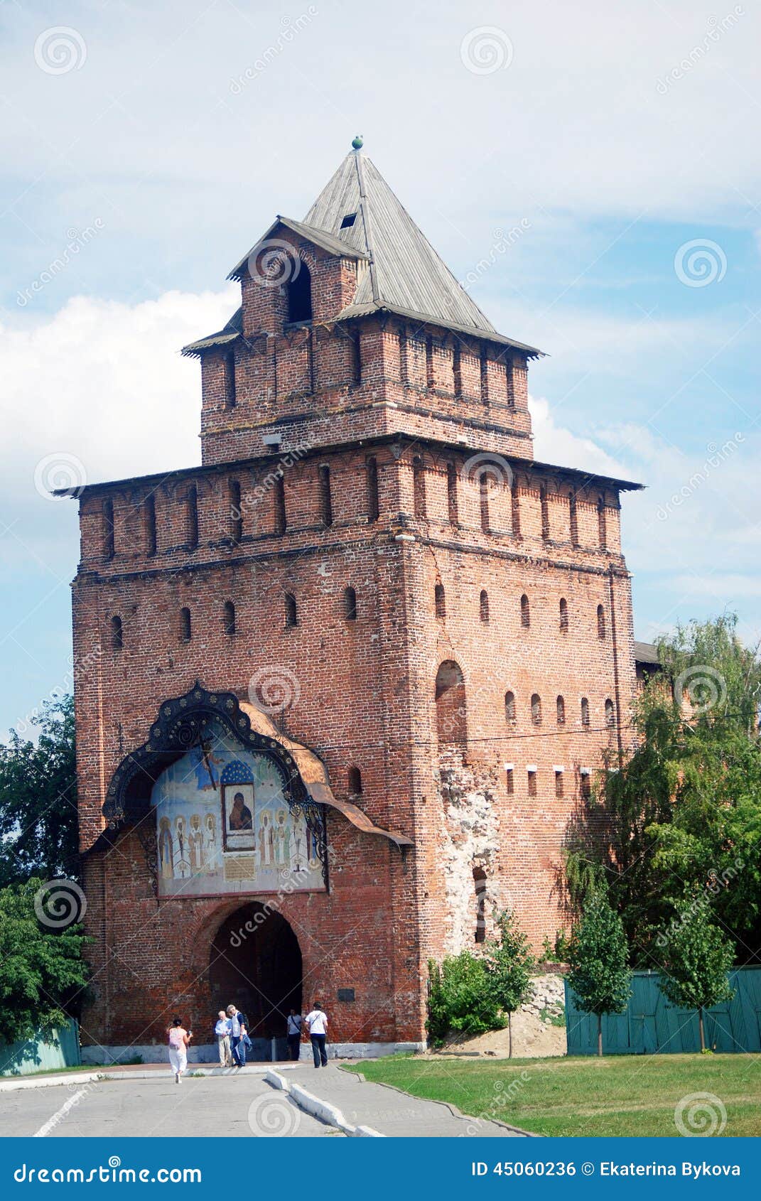 Old Tower Kremlin In Kolomna Russia Editorial Photo Image Of Color
