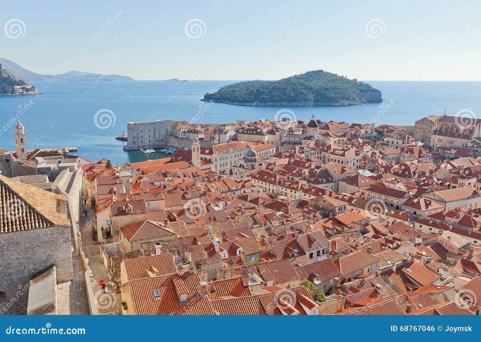 old town of dubrovnik, croatia. unesco site