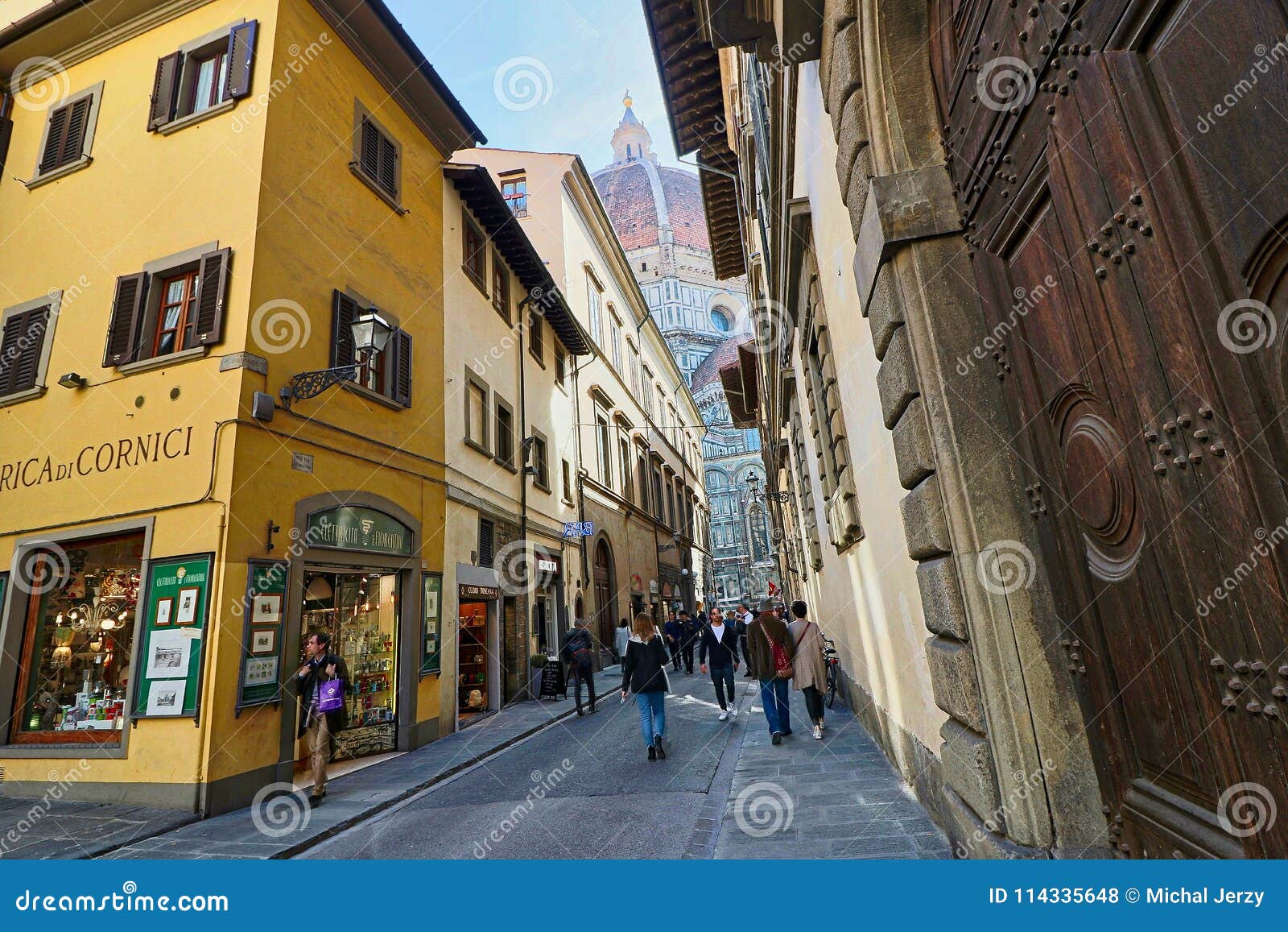 Old Town In Florence Italy Editorial Stock Photo Image Of Florence