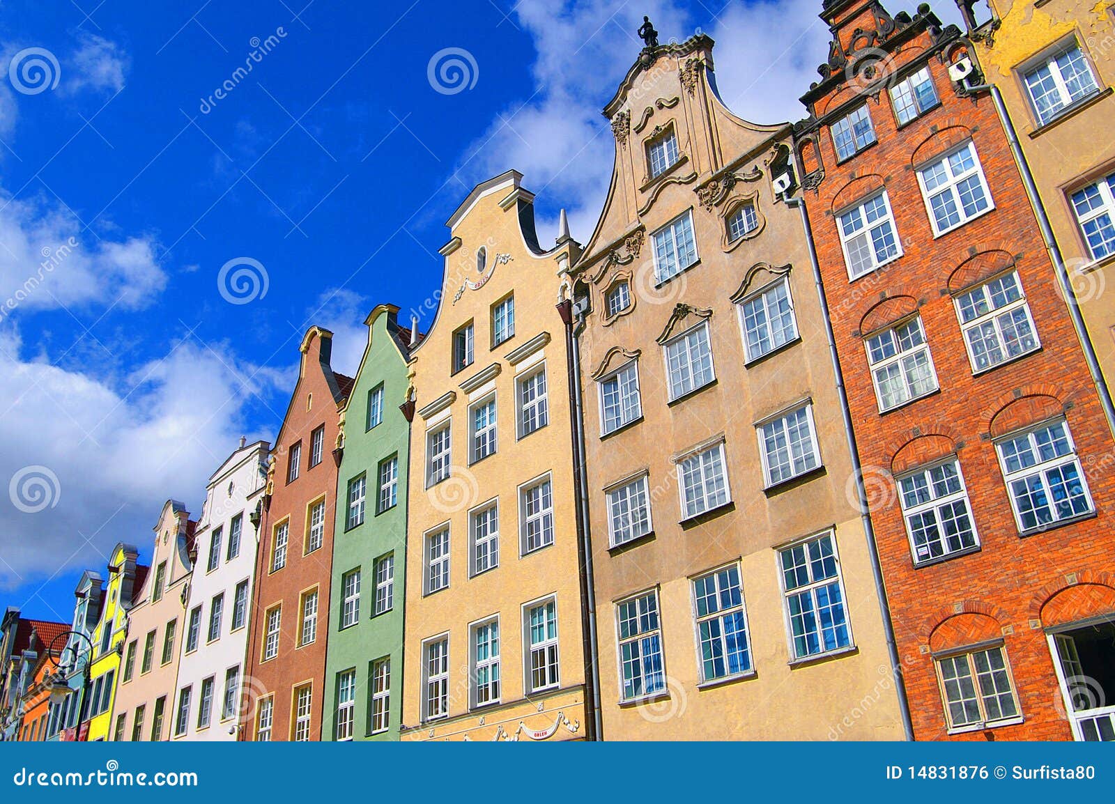 old town of gdansk city, poland