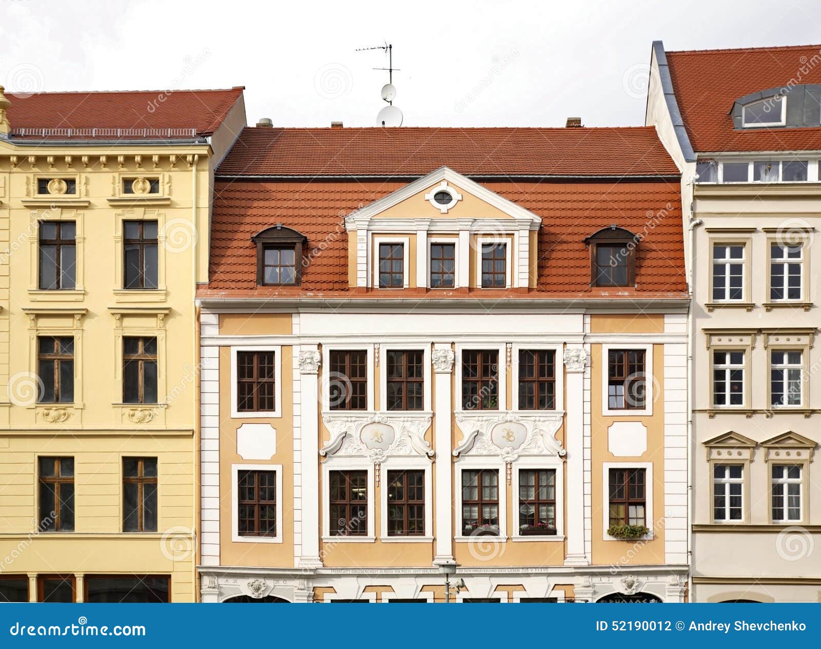 Old Town in Gorlitz. Germany Stock Photo Image of roof, town 52190012