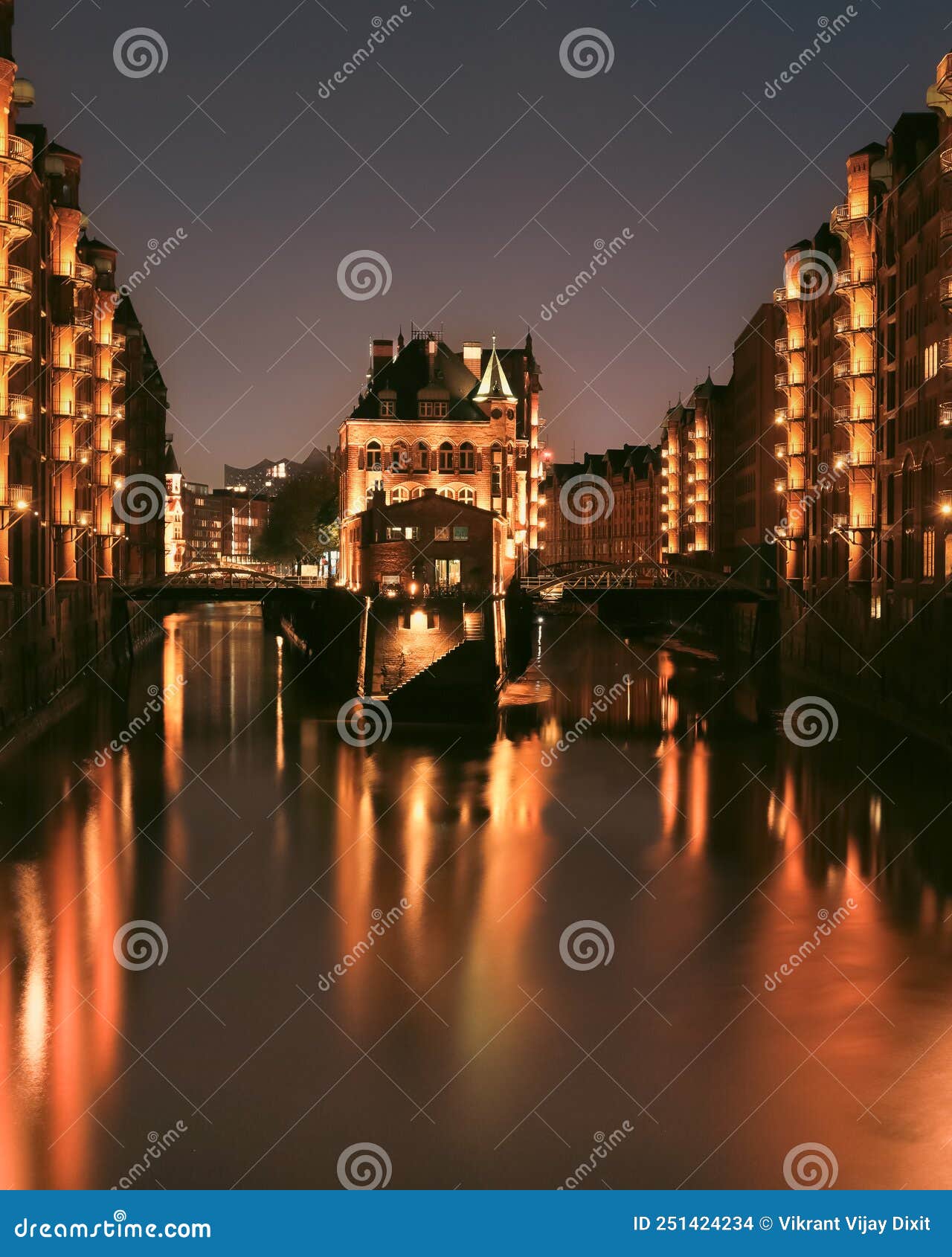Old Town Hamburg Germany editorial stock image. Image of waterway