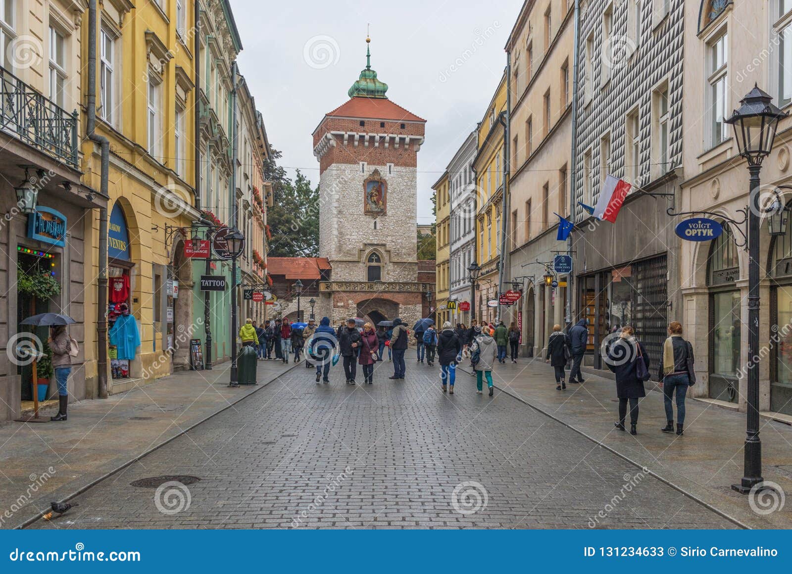 The Old Town Krakow Poland Editorial Stock Photo Image Of Beauty Culture 131234633
