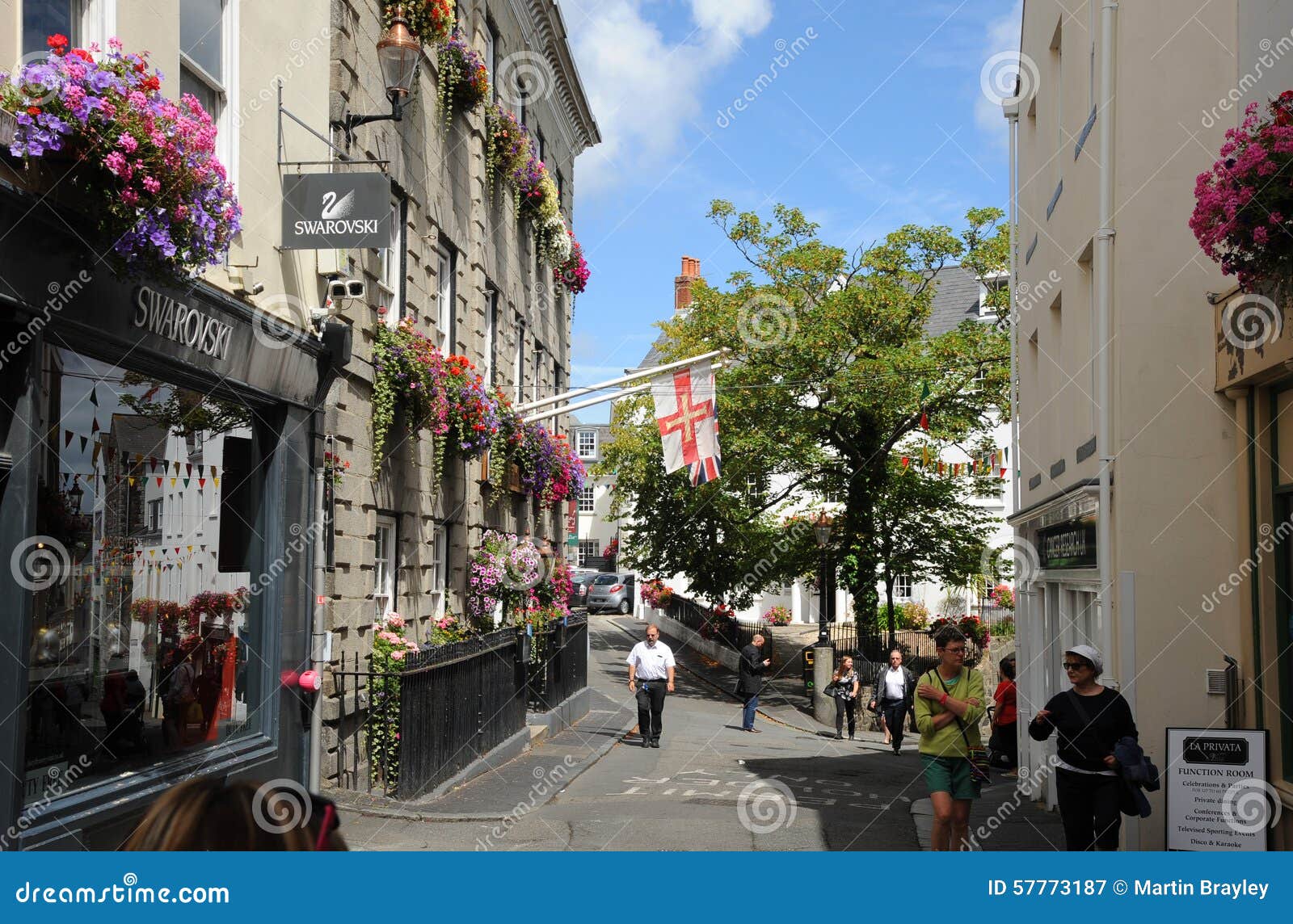 Old Town, St Peter Port. Guernsey Editorial Photography Image of