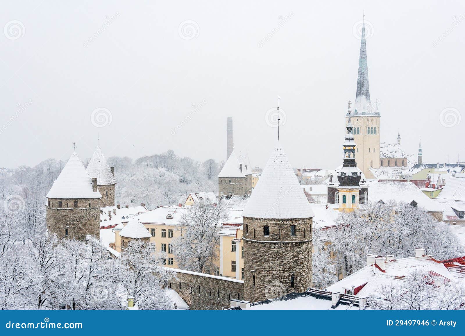 old town. tallinn, estonia