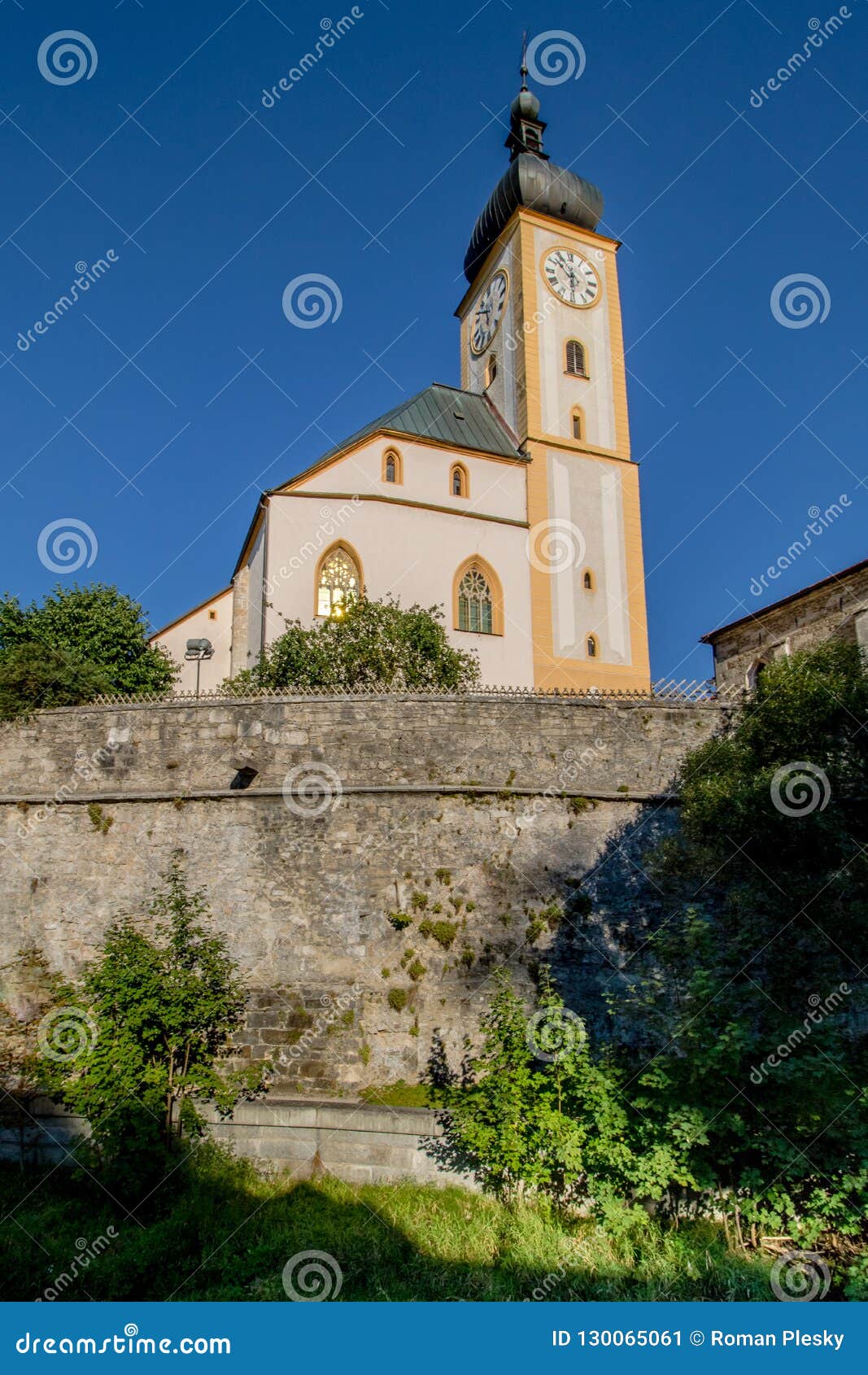 the old town of waidhofen an der ybbs in summer, mostviertel, lower austria, austria