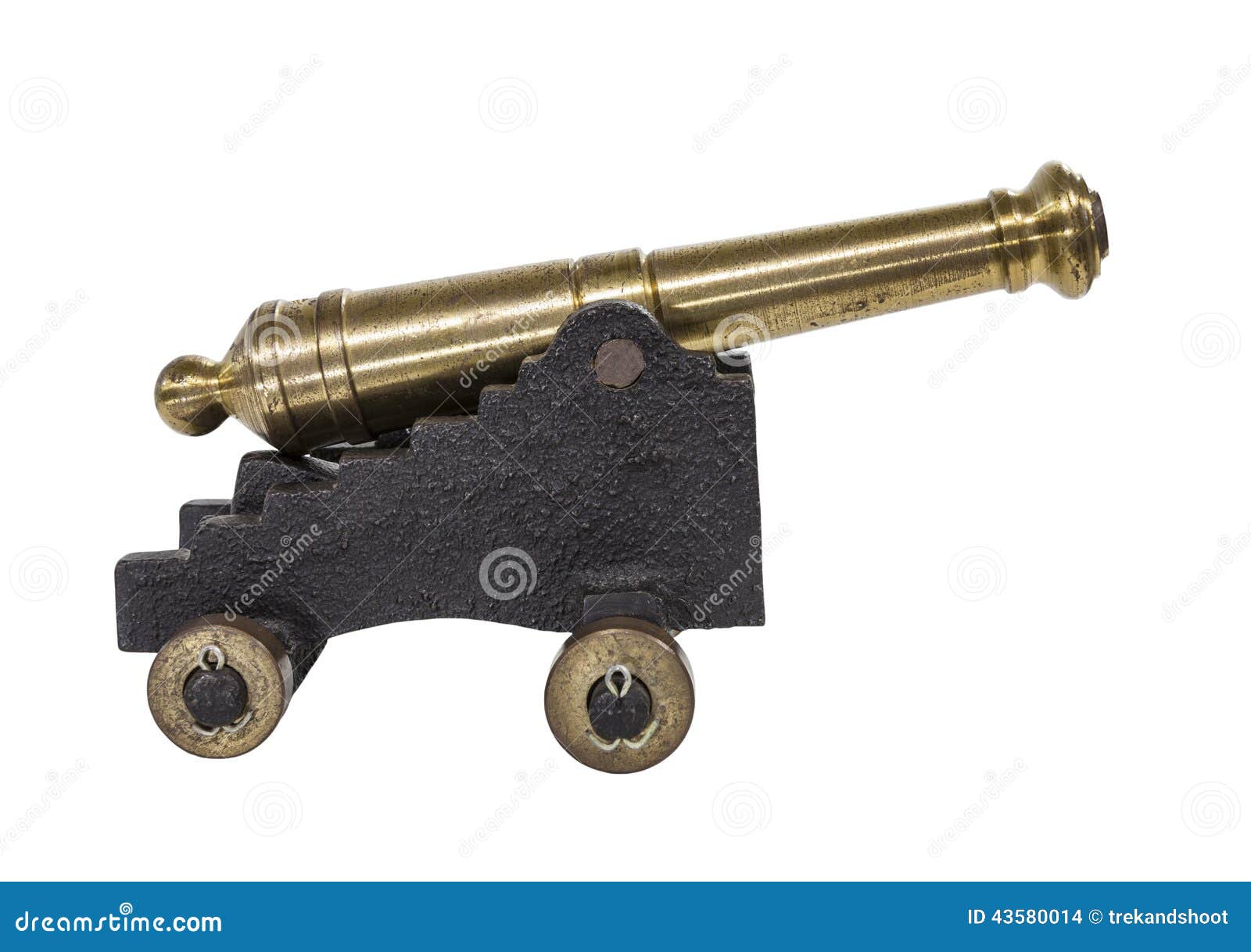 Old Toy Cannon stock photo. Image of history, armor, army 43580014