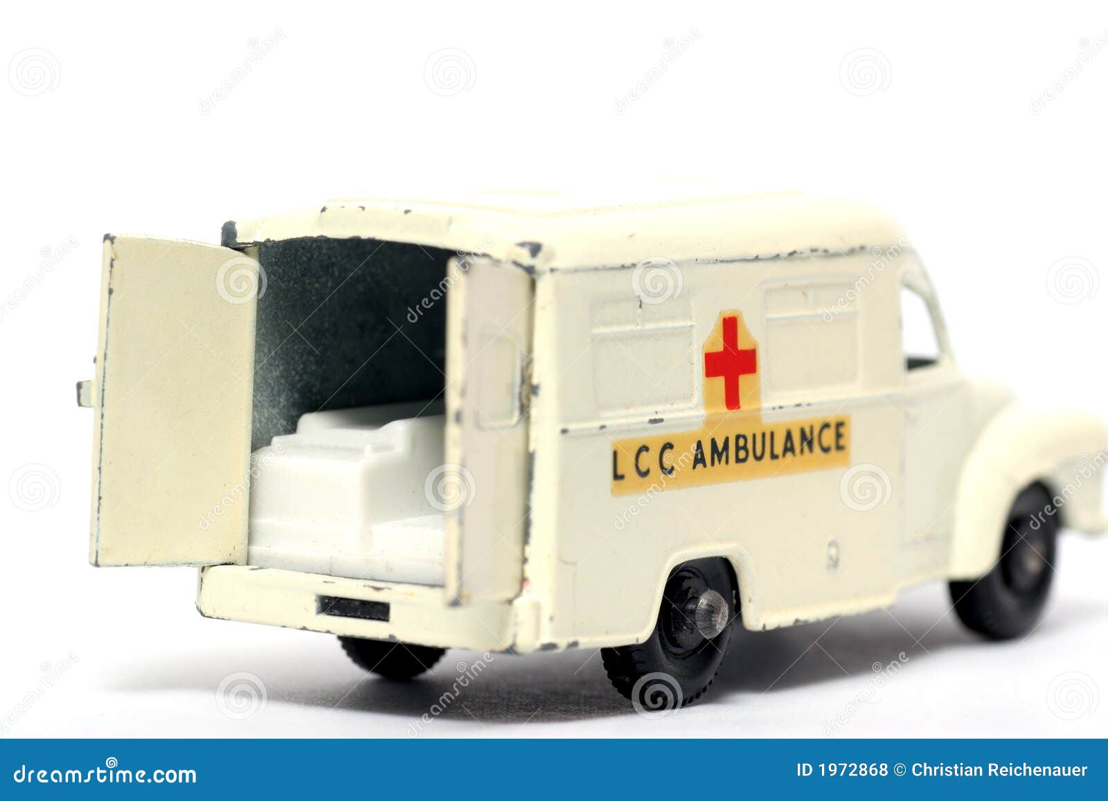 small toy ambulance