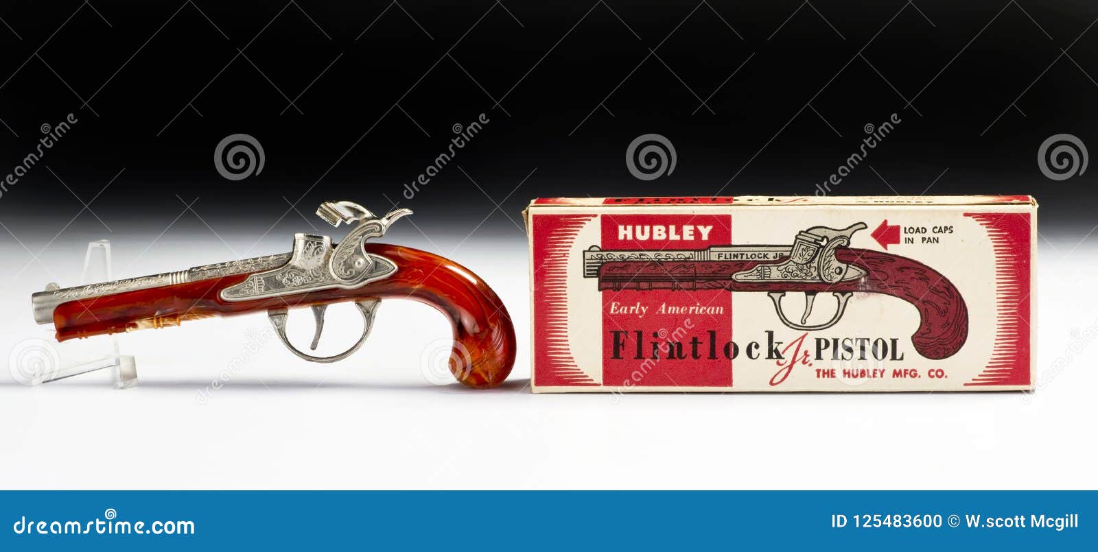 Old Toy Pistol. editorial image. Image of muzzle, vintage - 125483600