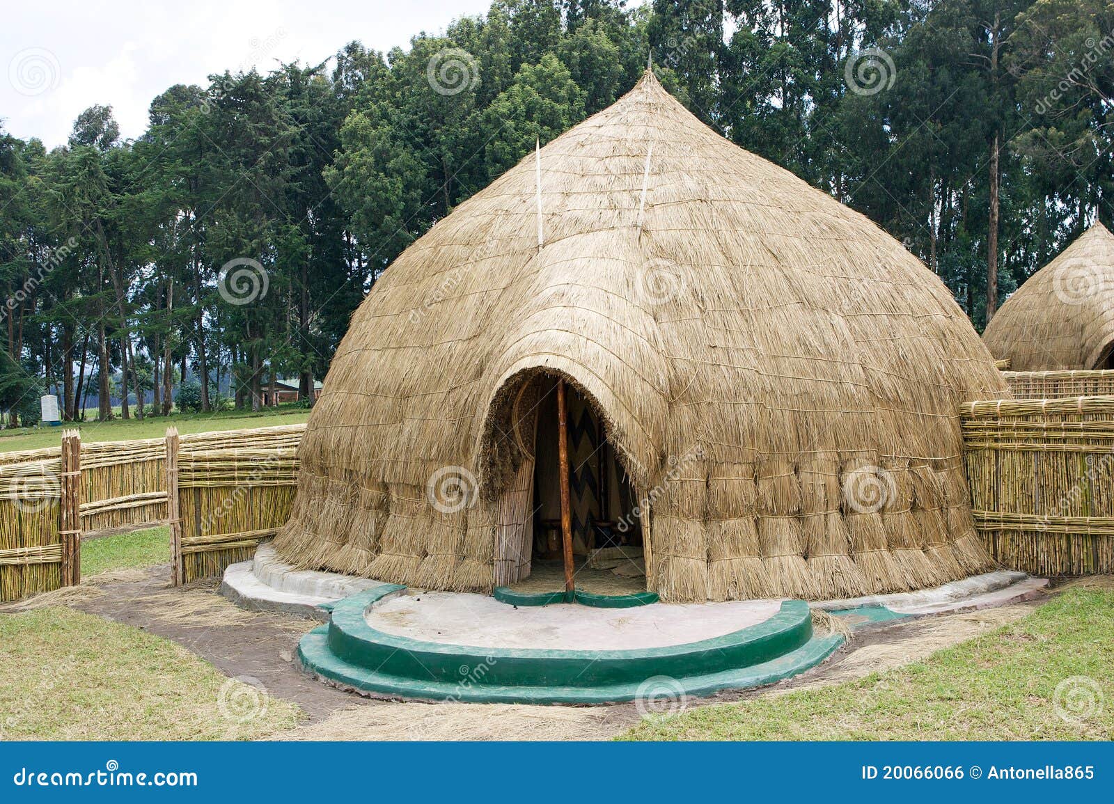 Old Traditional Village Of The Rwanda Editorial Photo 