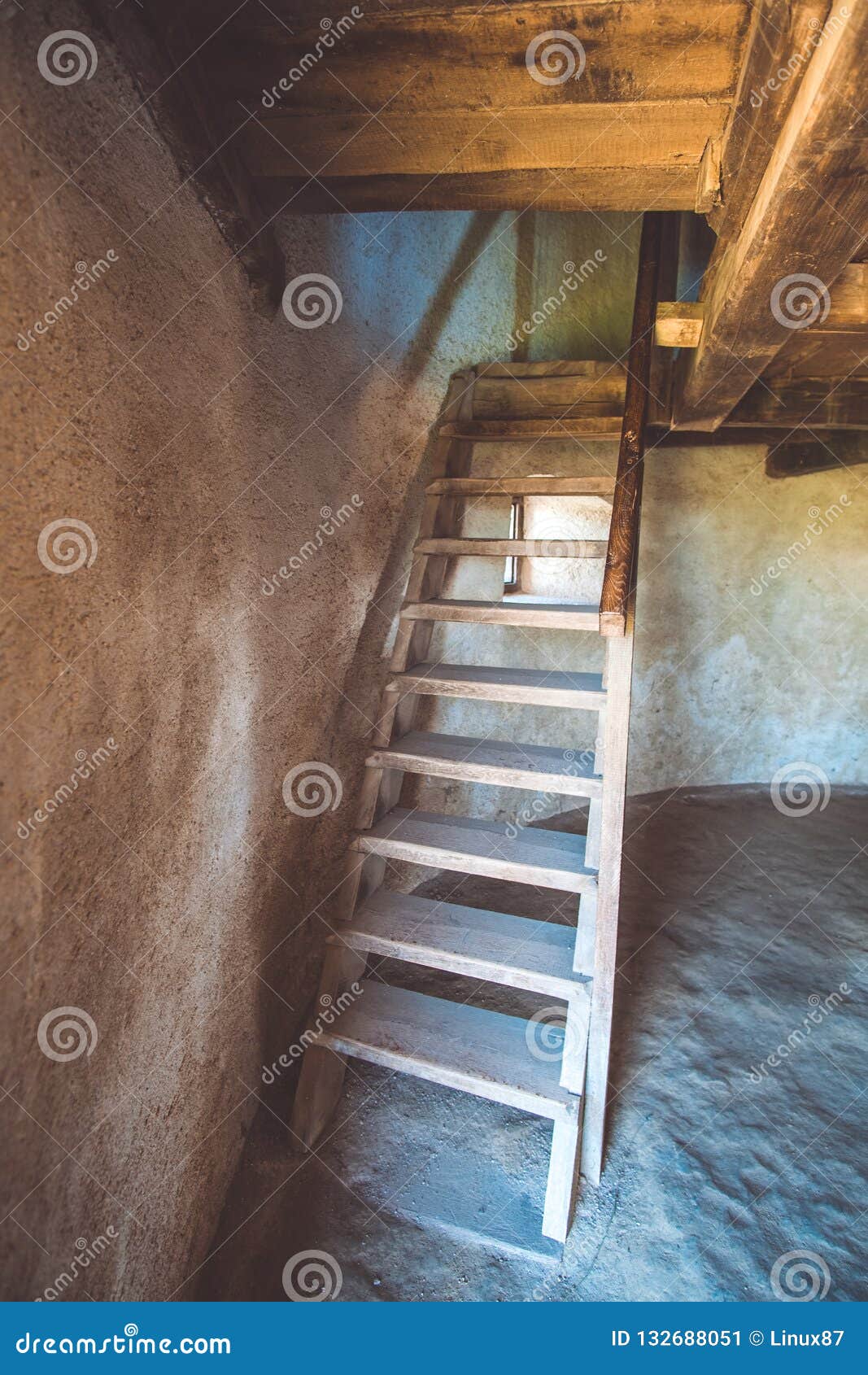 Old Traditional Windmill Interior Stock Image - Image of mealy ...