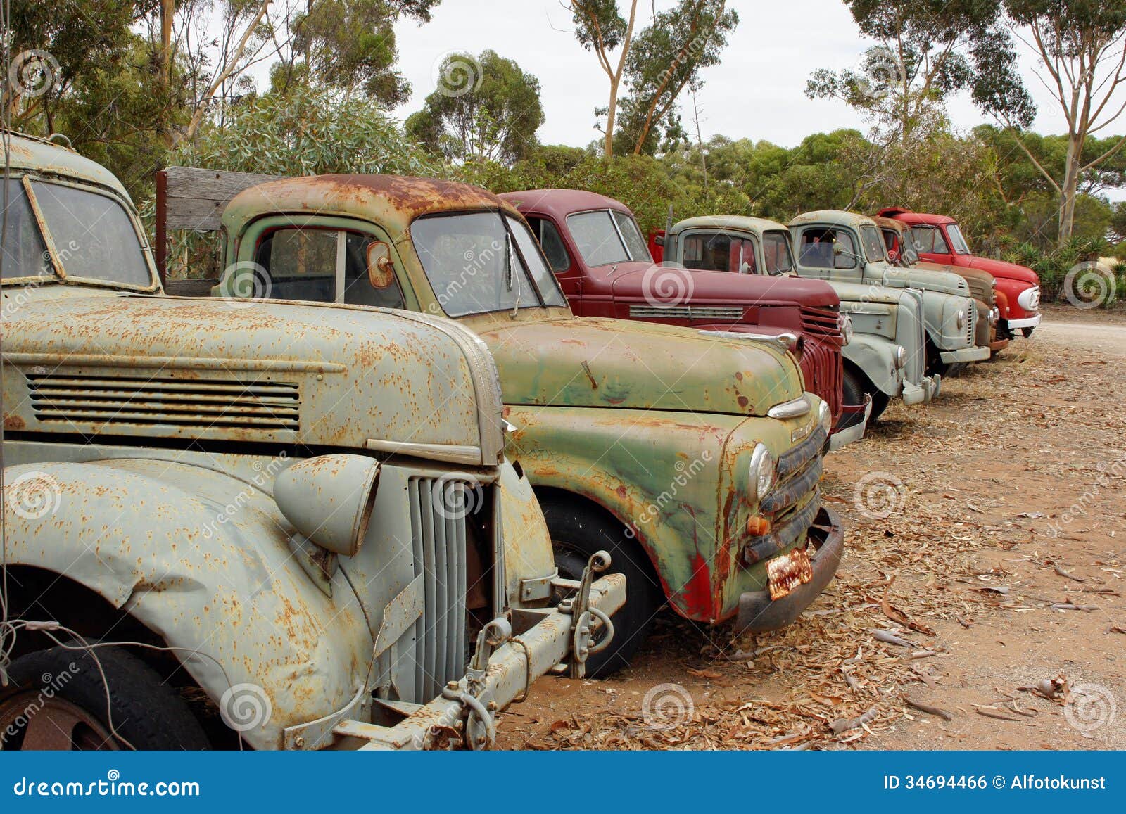 Old Trucks, Australia editorial photo. Image of down - 34694466