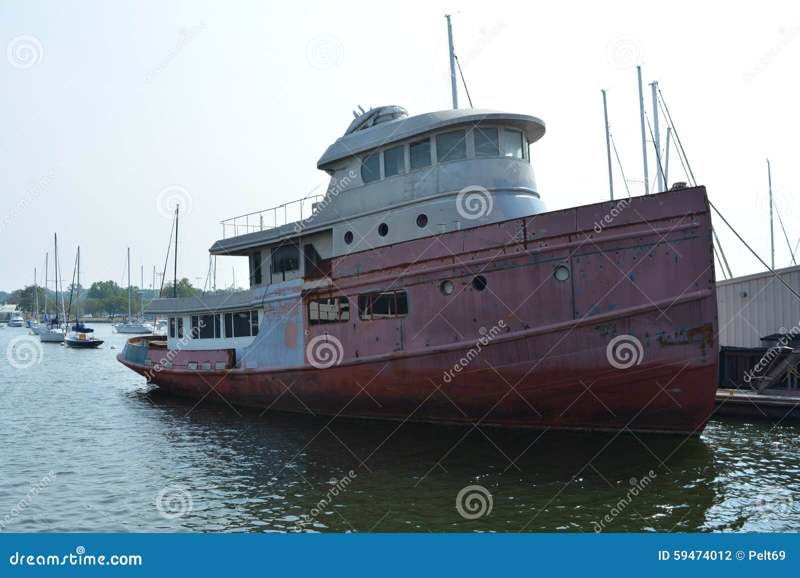 tug boat in alaska stock photo. image of shipping