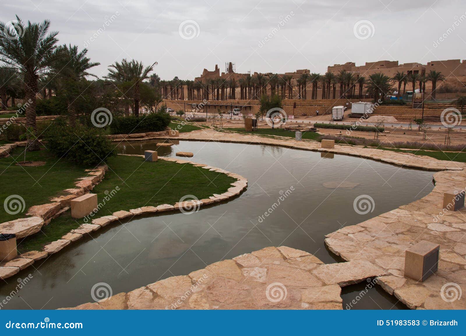 old at-turaif district near ad diriyah, saudi arabia