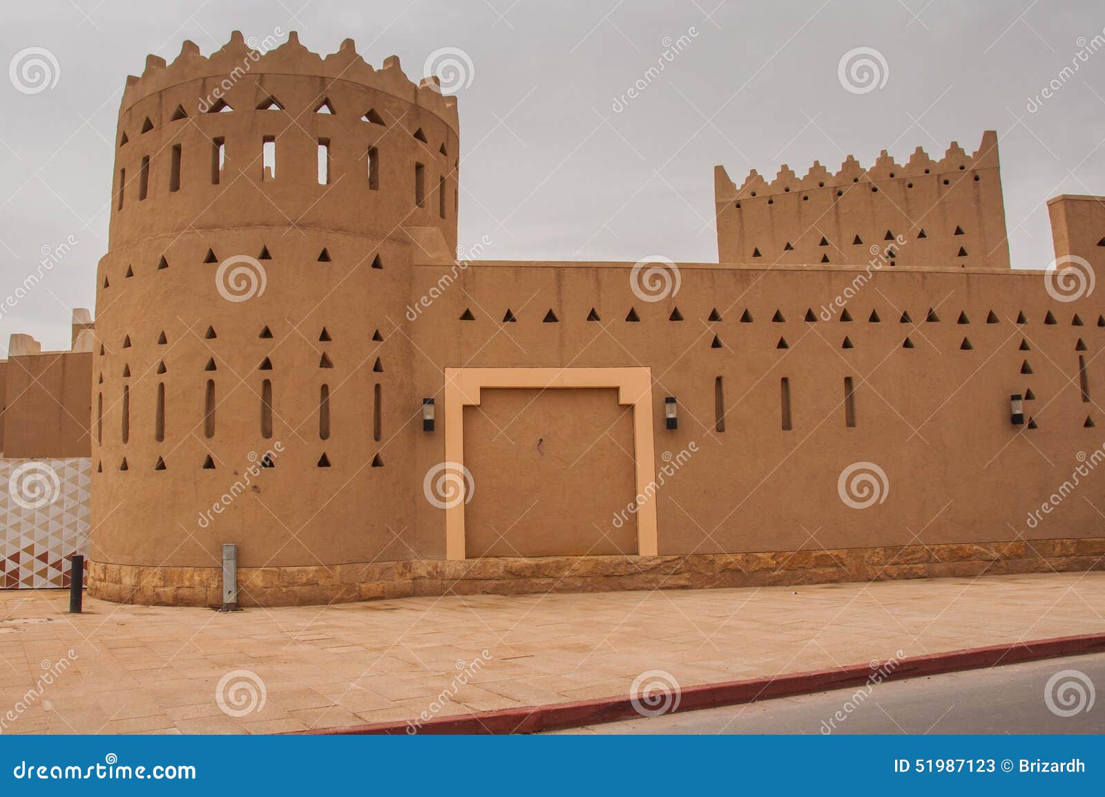 old at-turaif district near ad diriyah, saudi arabia