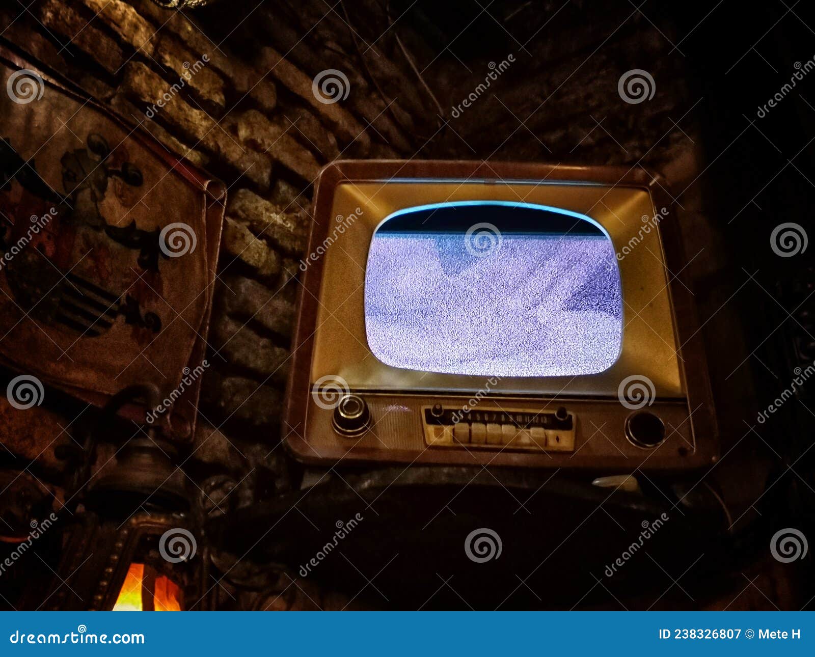 old tv set from 60`s