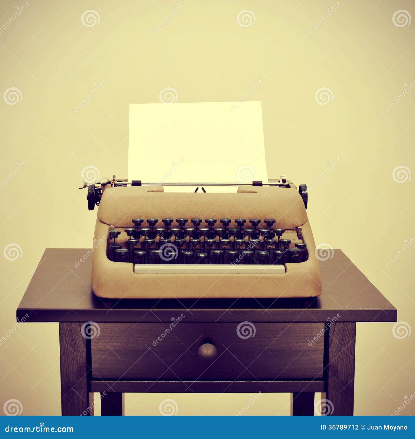 Old typewriter stock photo. Image of copyspace, creative 36789712