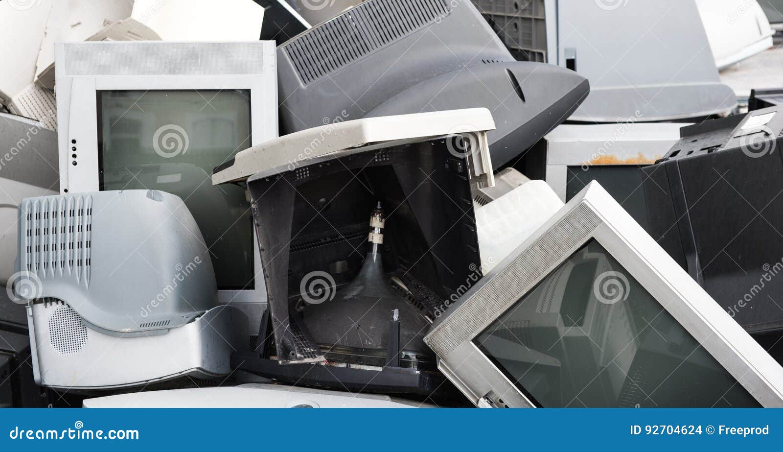 Old Used and Obsolete Electronic Equipment Stock Photo Image of obsolete, colorimage 92704624