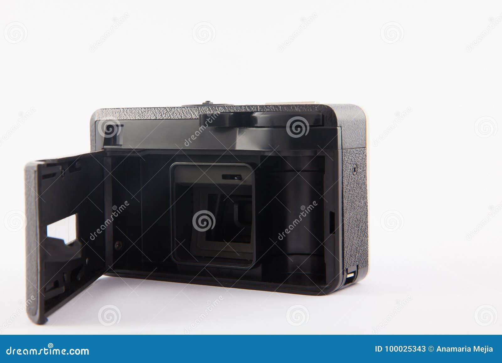 Old Viewfinder Camera from 1970s Stock Image Image of analog, white