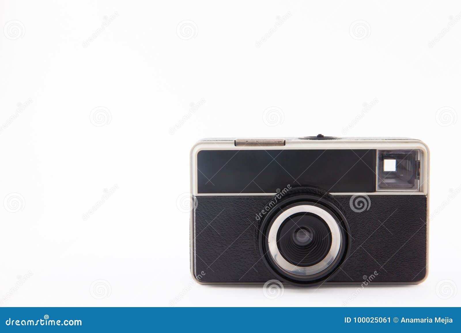 Old Viewfinder Camera from 1970s Stock Image Image of closeup, space