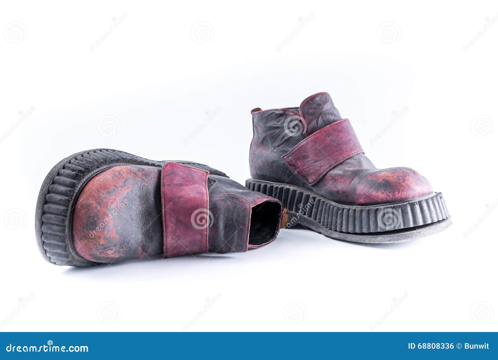 Old Vintage Boots on White Background Stock Photo - Image of cowboy ...