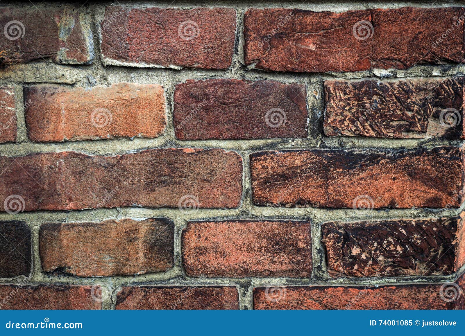 Old vintage brick wall stock image. Image of antique - 74001085