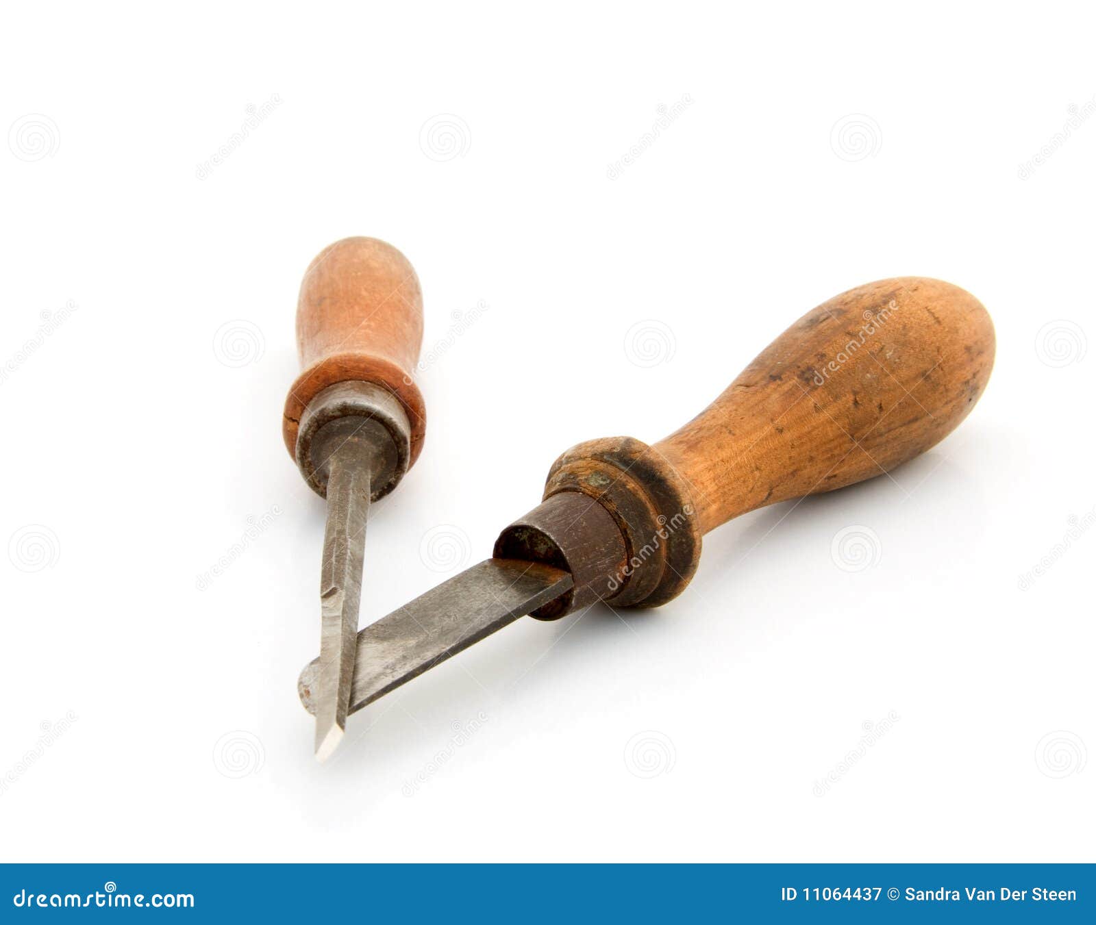 Old vintage chisels stock image. Image of tools, hobbies 11064437