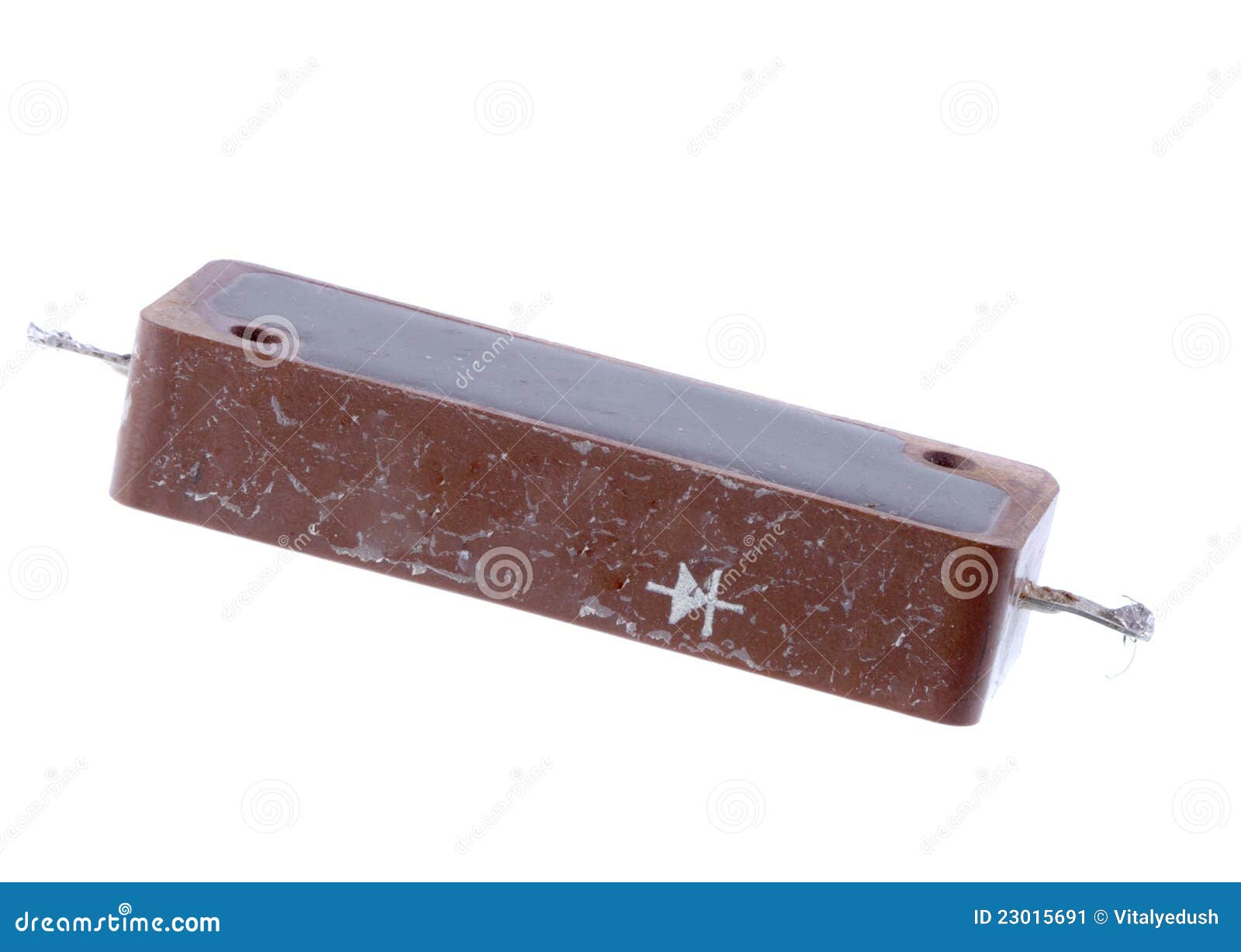Old, vintage diode. stock image. Image of supply, electronic 23015691
