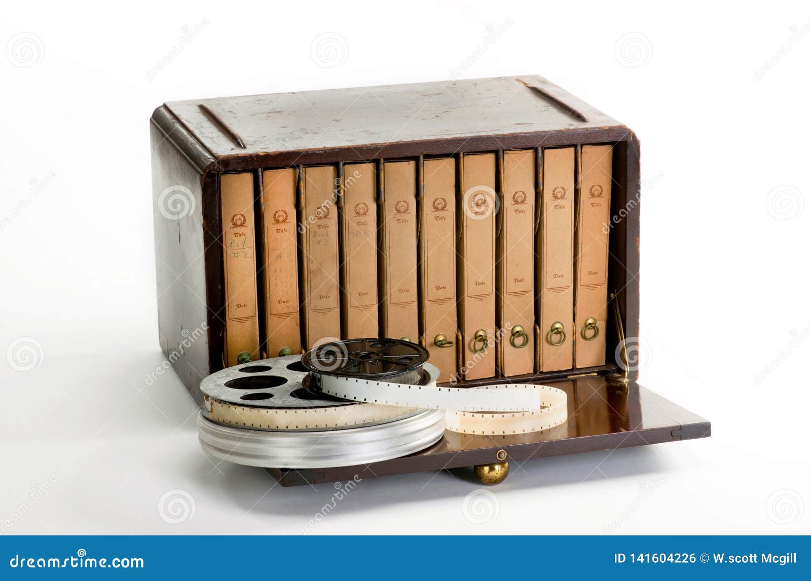 Old Vintage Movie Case and Reels Editorial Photo - Image of film,  projector: 141604226