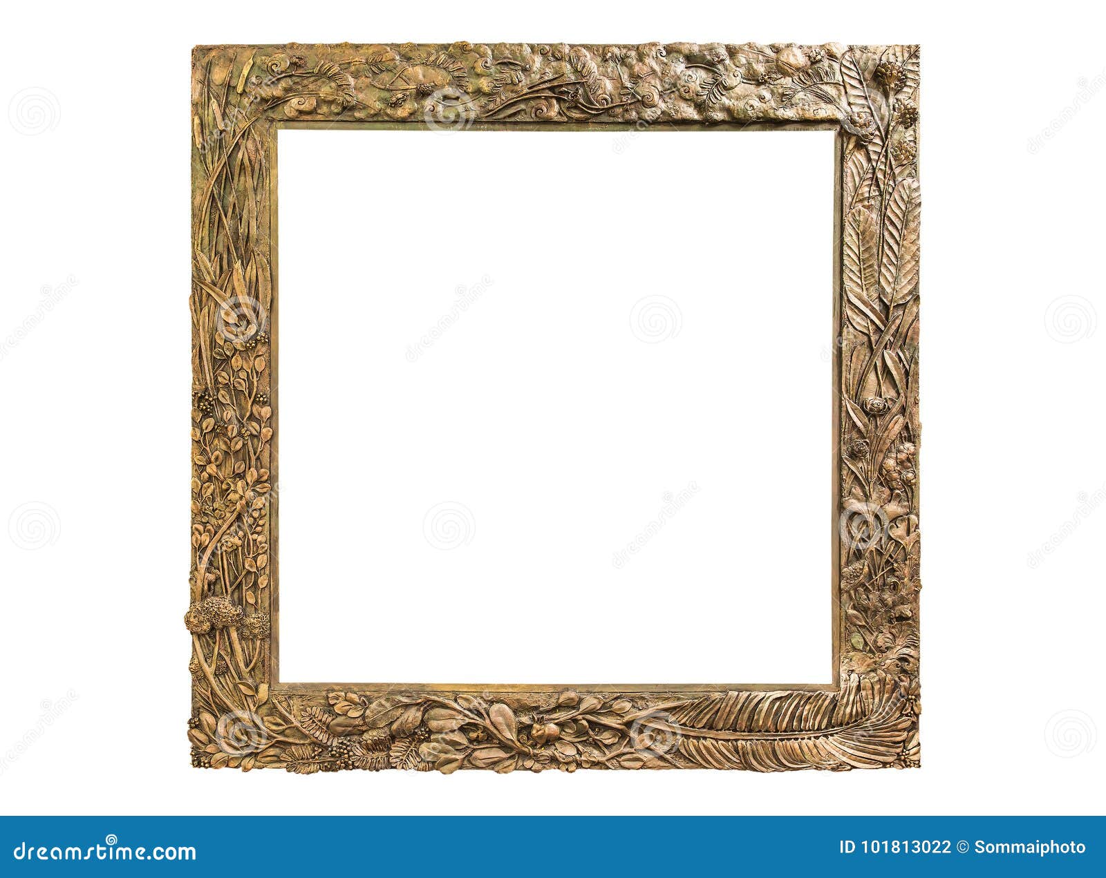 Old vintage picture frames stock photo. Image of antique 101813022