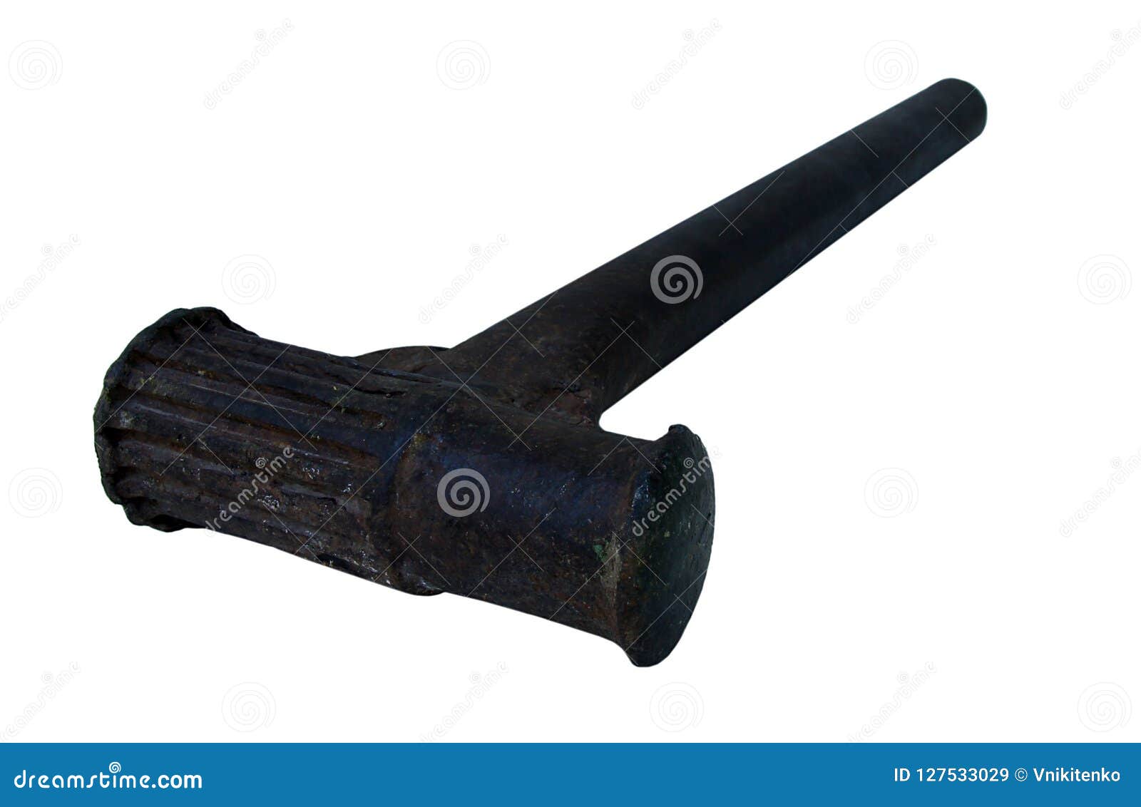 Old vintage sledgehammer stock image. Image of isolated 127533029