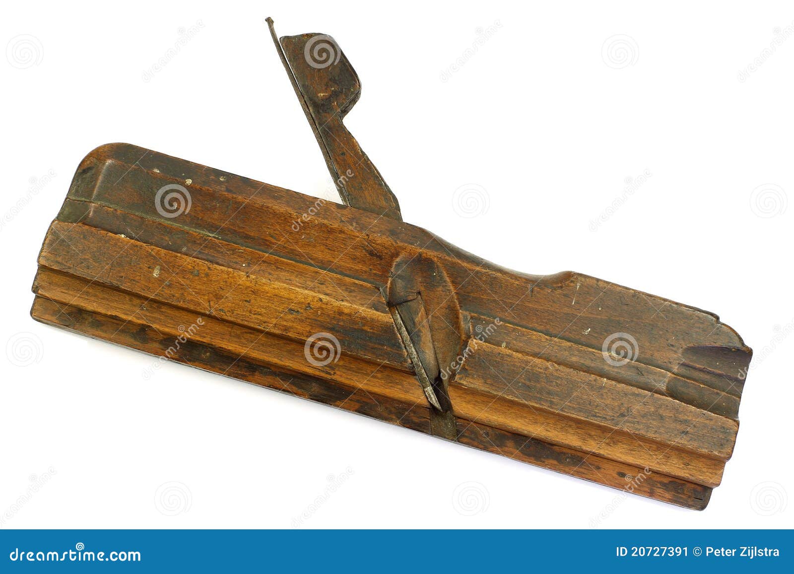 Old Vintage Wooden Rabbet Plane Stock Image - Image 20727391