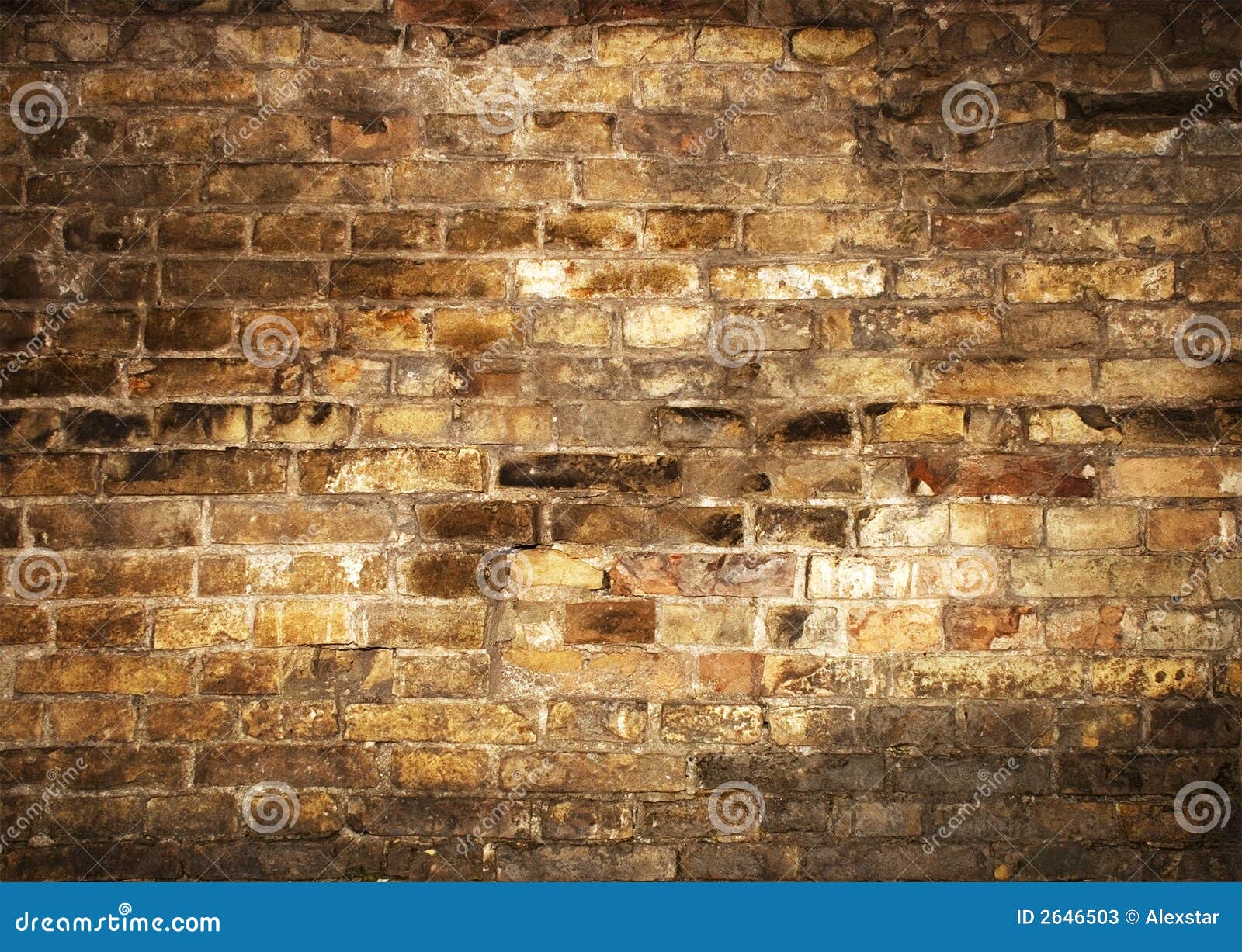 Old wall stock image. Image of bricks, city, ordinary - 2646503