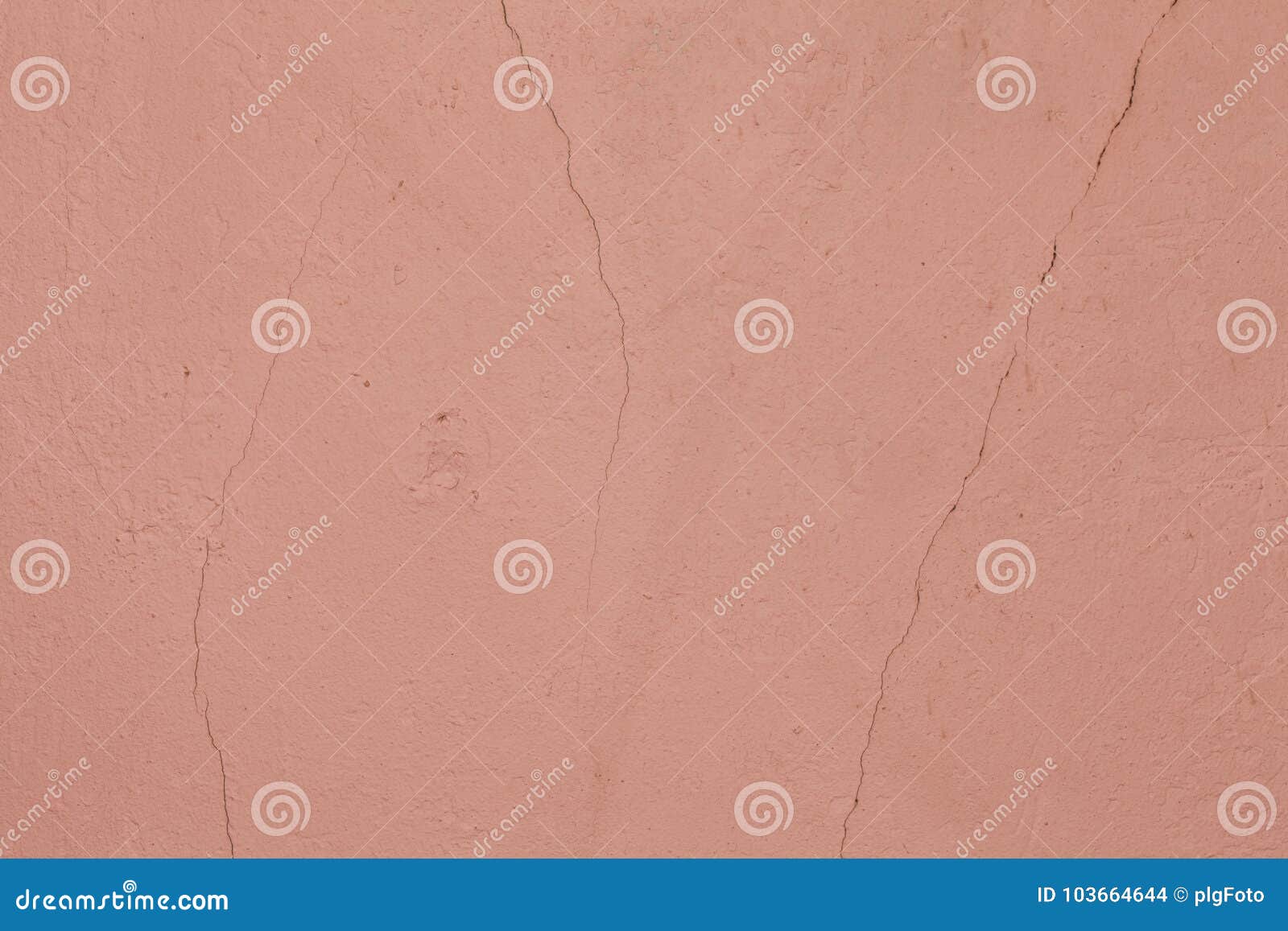 old wall texture painted pink with cracks