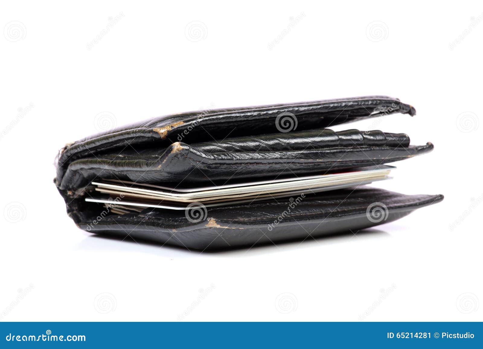 Old wallet stock image. Image of cards, black, life, purse 65214281