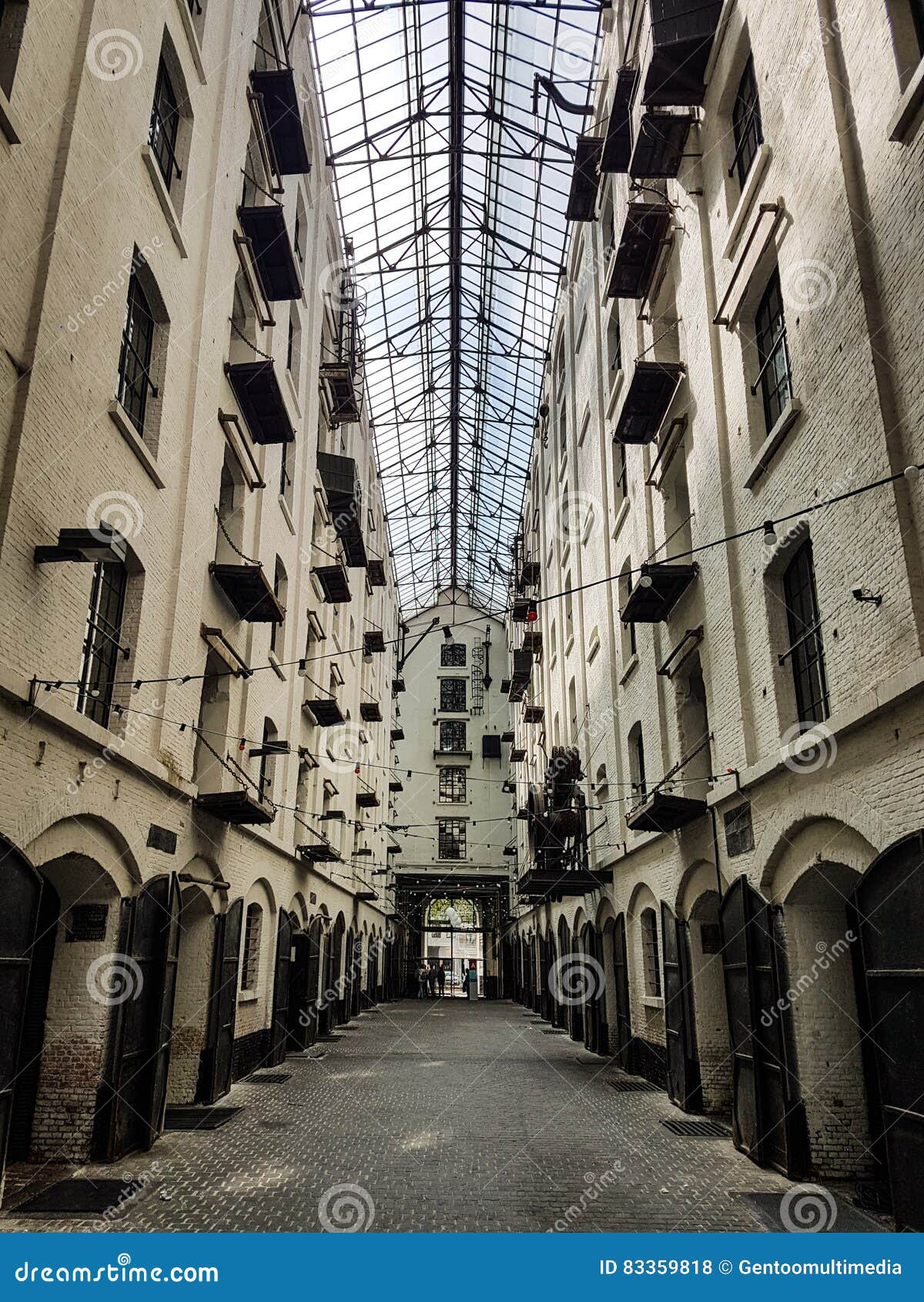 Old warehouse un Antwerp stock photo. Image of architecture 83359818